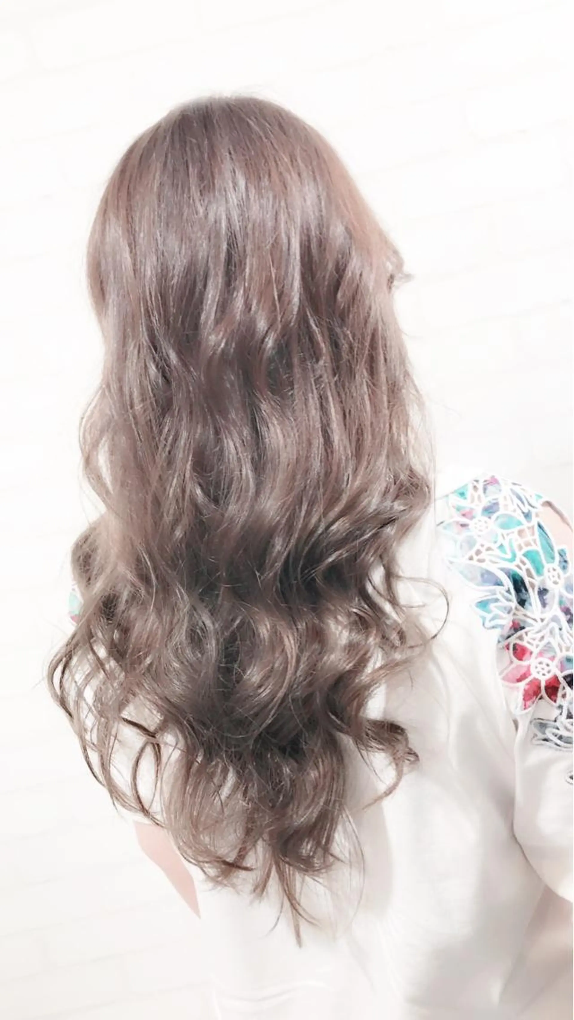 セミロング ヘアカラー トリートメント Selene hair OSAKAのヘアスタイル