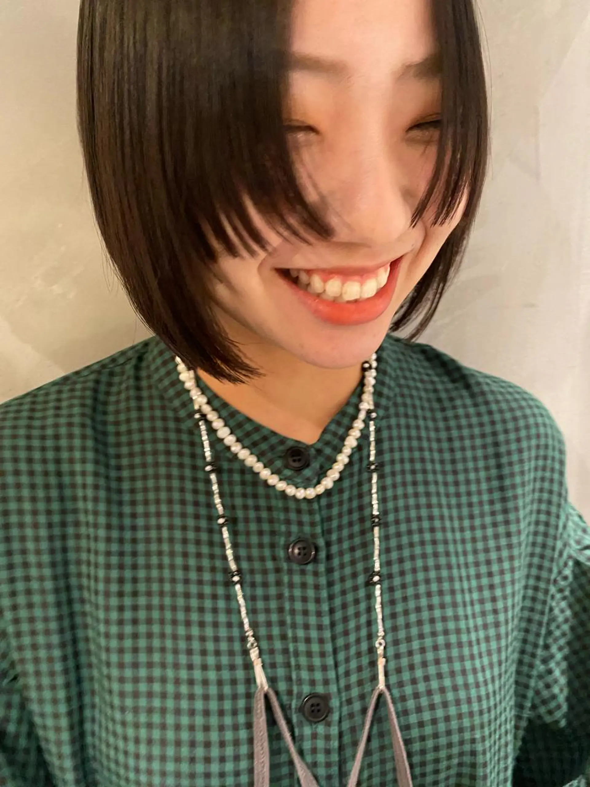 ショート カット トリートメント デザインカラー/パー マ🦖外岡咲希🦖のヘアスタイル