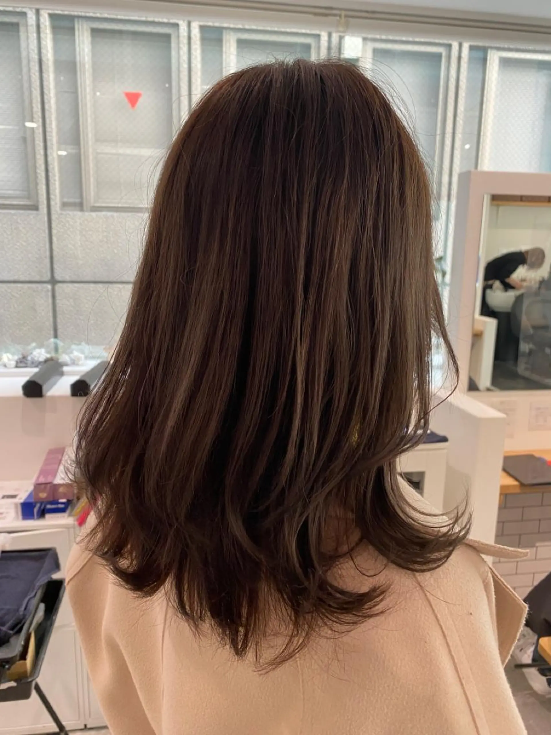 ミディアム カラー ブリーチ ダブルカラー ブリーチなしカラー ヘアカラー JILBLAN京都 ショート/ハイライトのヘアスタイル