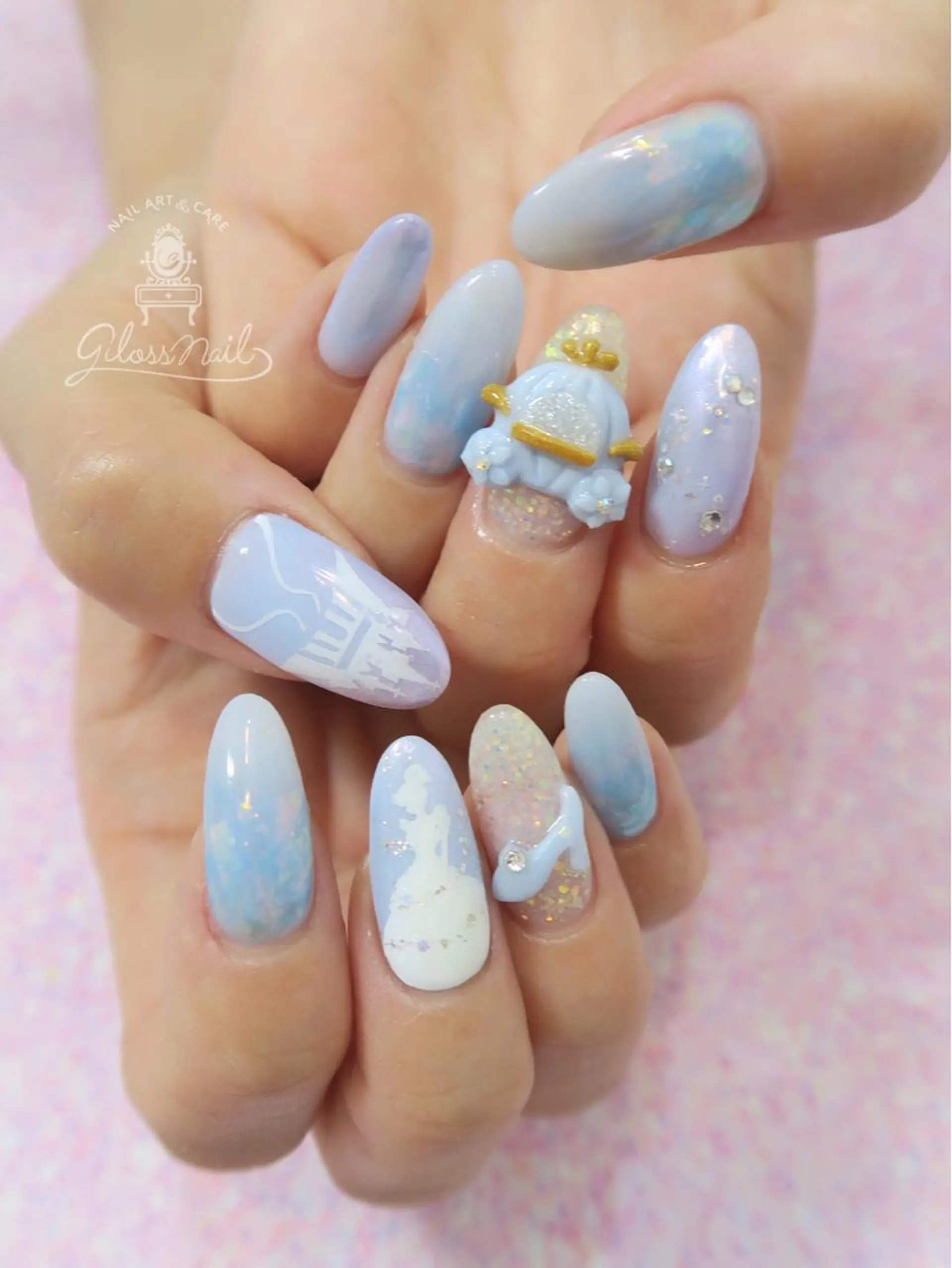 ネイル gloss nail 代々木上原のネイルデザイン