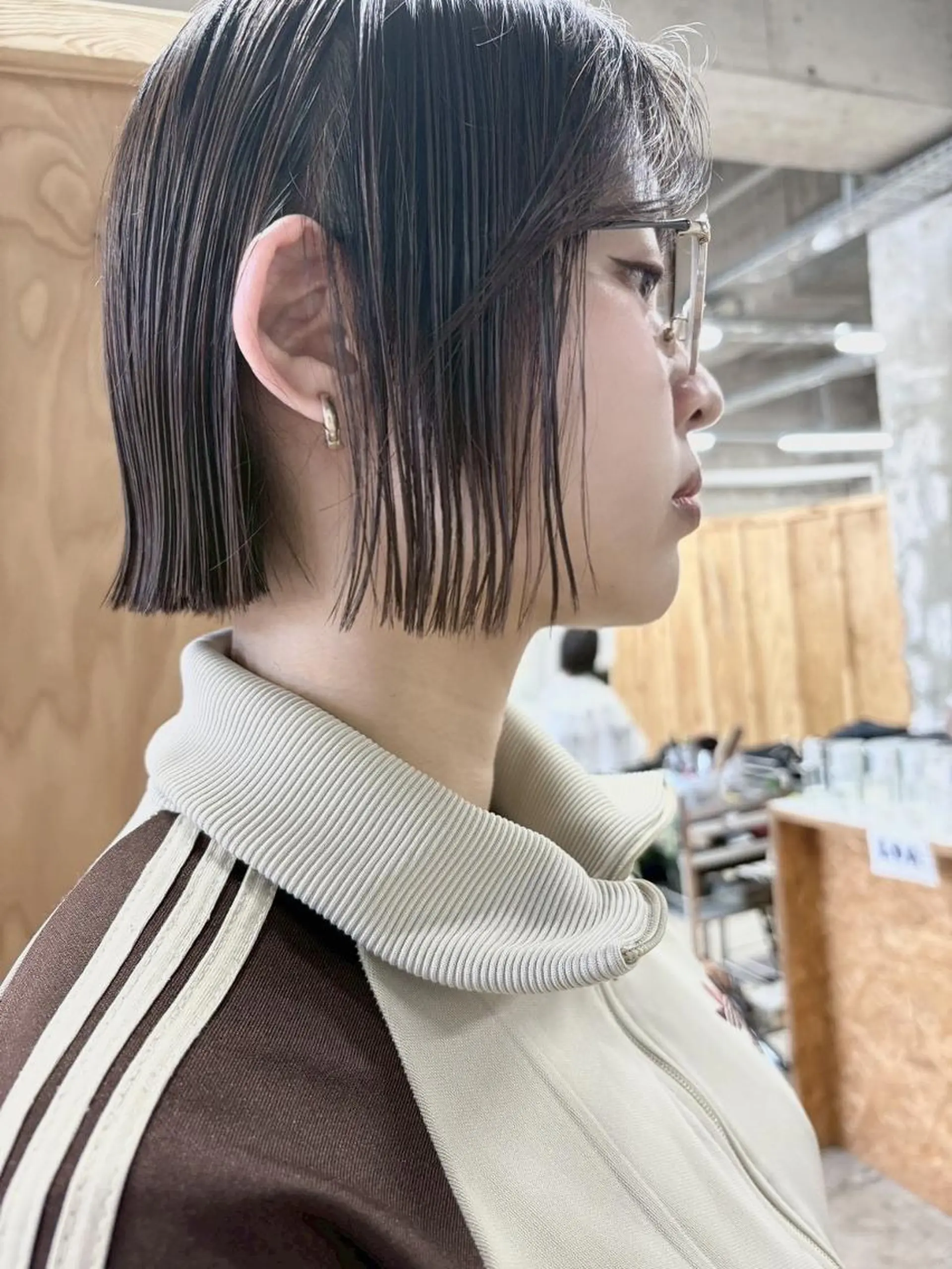 ショート カラー 透明感カラー ボブ カット ヘアカラー 《ボブ・パーマ》 くりーわ🌰ゆいなのヘアスタイル