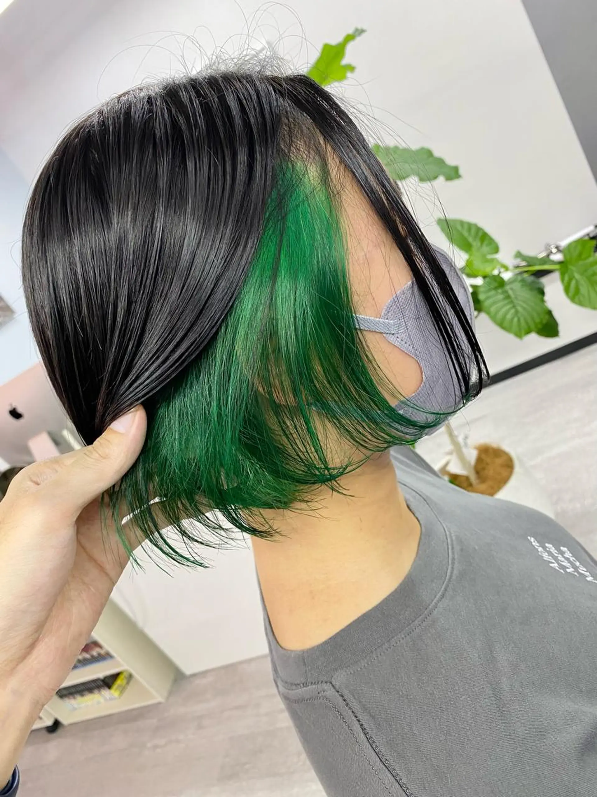 ショート カラー ヘアカラー トリートメント 名畑 裕貴のヘアスタイル