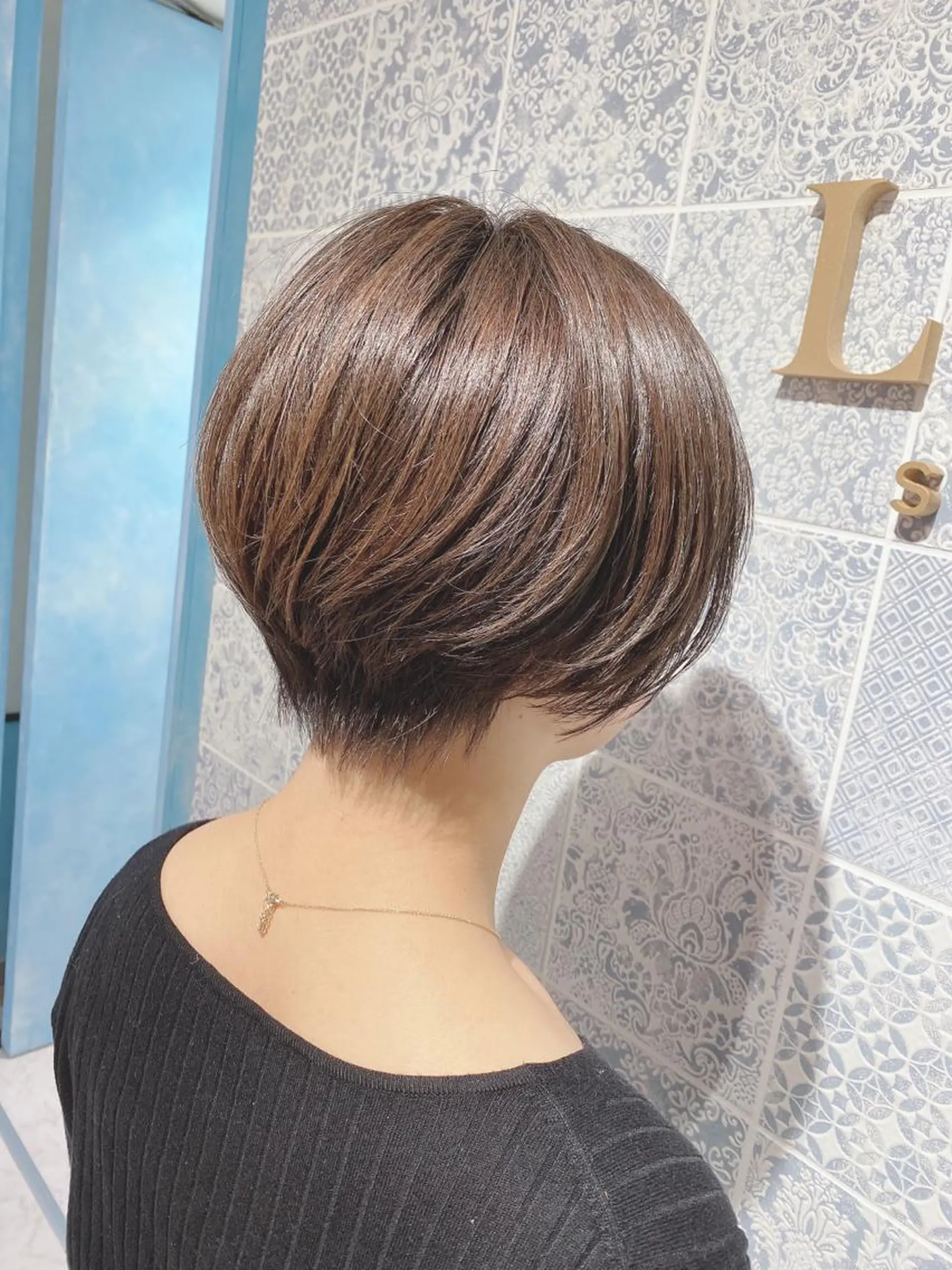 ショート カット ヘアカラー トリートメント lond strada所属・🌟モテ髪ショート 🌟店長　津賀涼のヘアスタイル