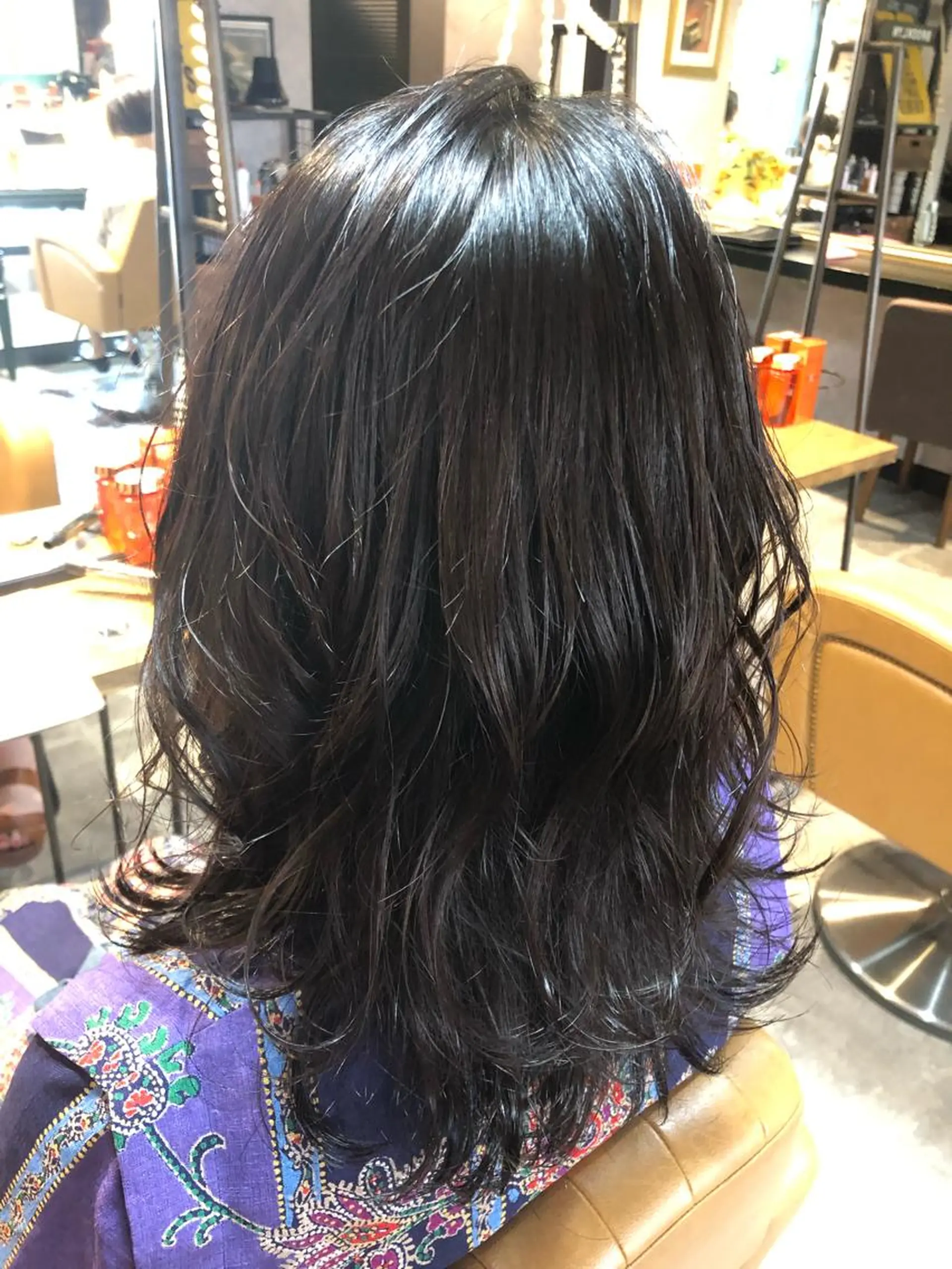 セミロング 髪質改善縮毛矯正 リピートNo.1米倉のヘアスタイル