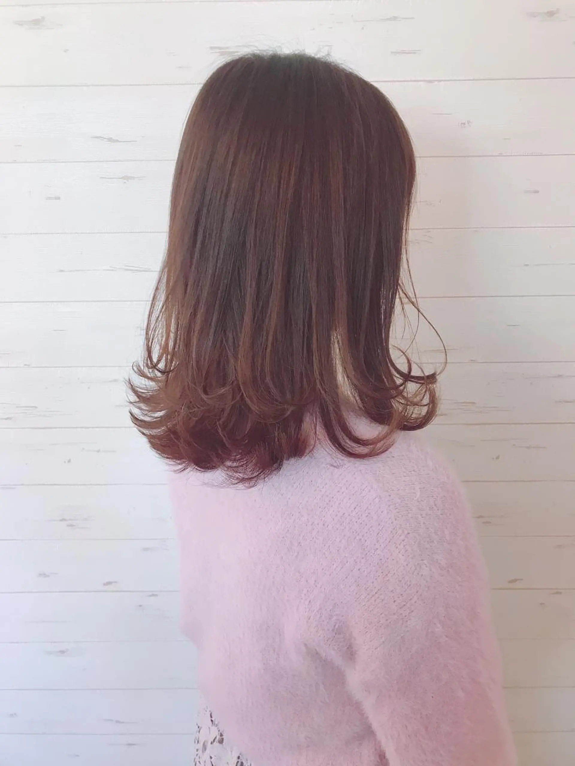 ミディアム カット ヘアカラー トリートメント 高橋 一矢のヘアスタイル