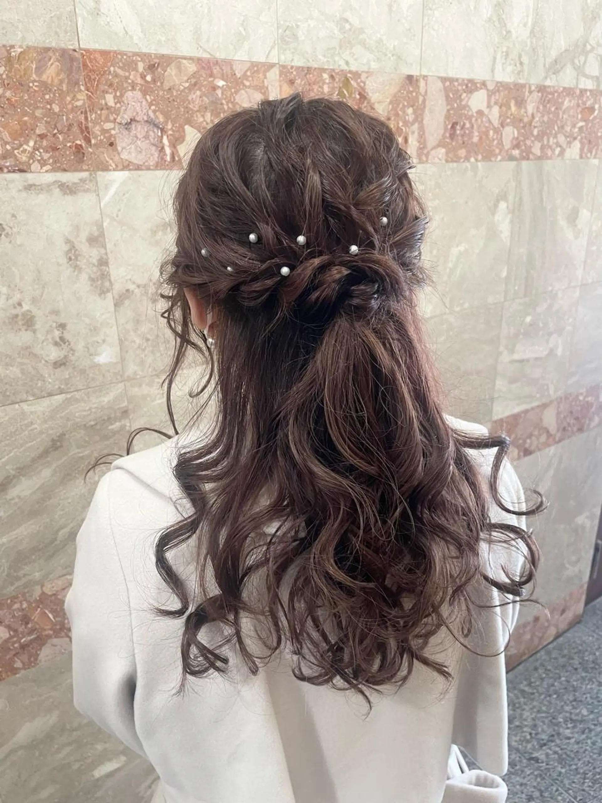 ロング カラー ヘアアレンジ ｺﾄﾐ【メンズ特化】 女子ウケ提案🫶🏻のヘアスタイル