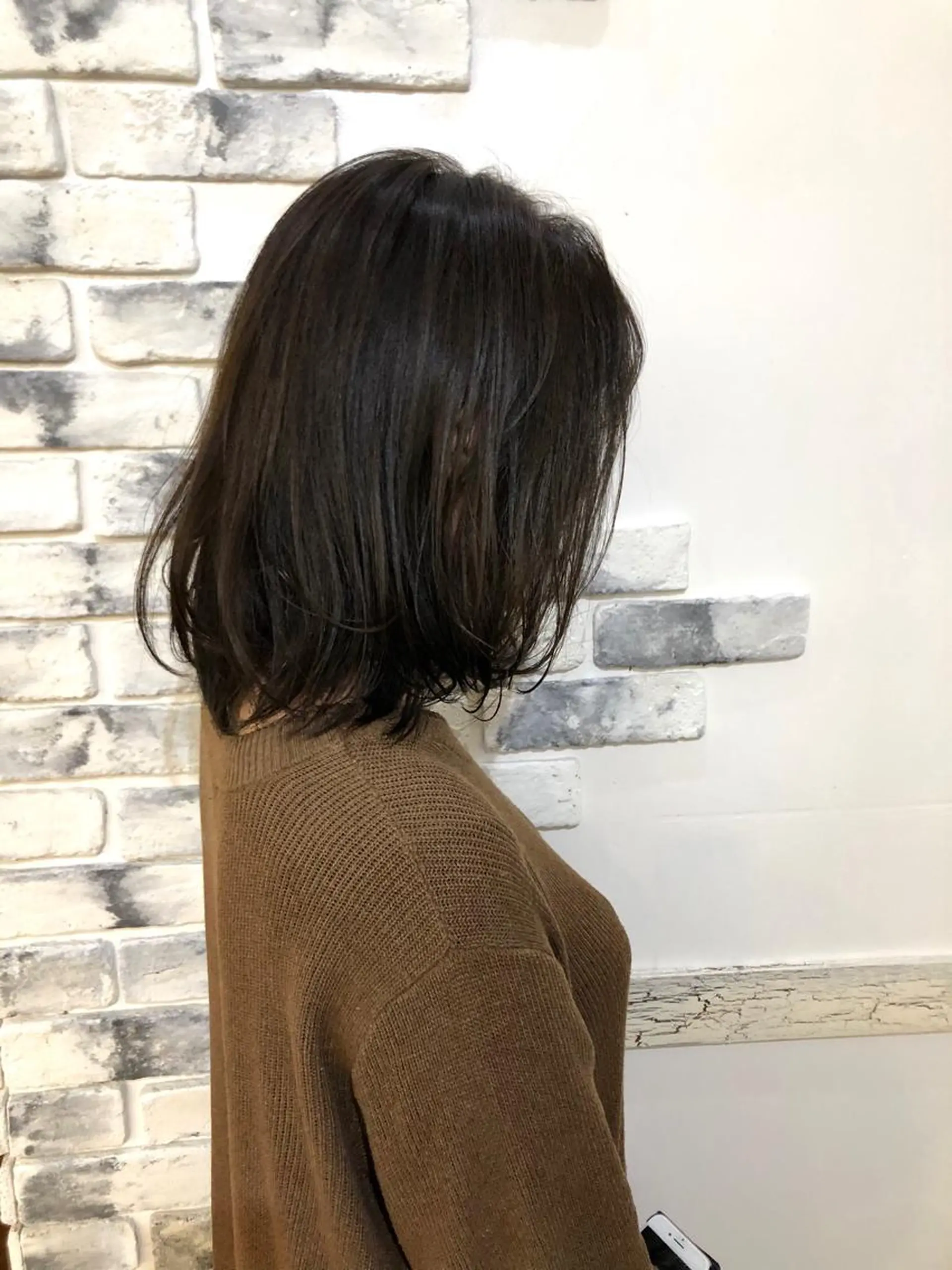 カラー アッシュ ヘアカラー トリートメント 後藤 陽花子のヘアスタイル