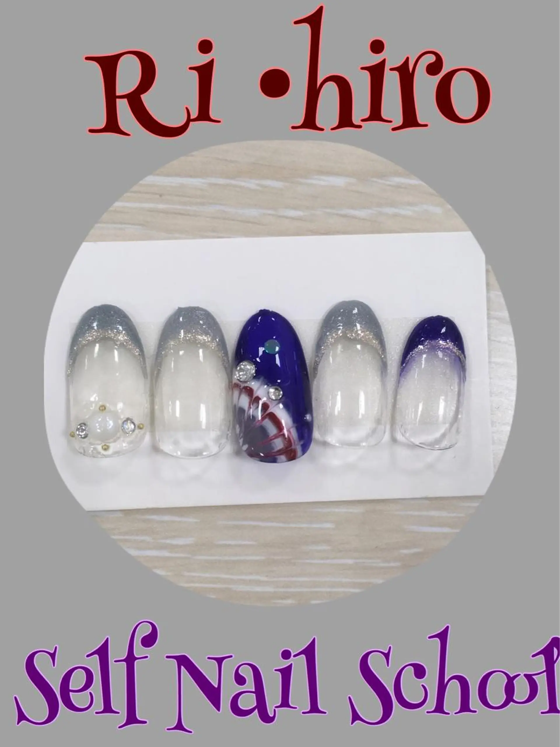 ネイル ピーコックネイル ネイル＆フラワーサロン〜Ri✦hiro〜鳥栖店所属・HIRATA RIEのネイルデザイン