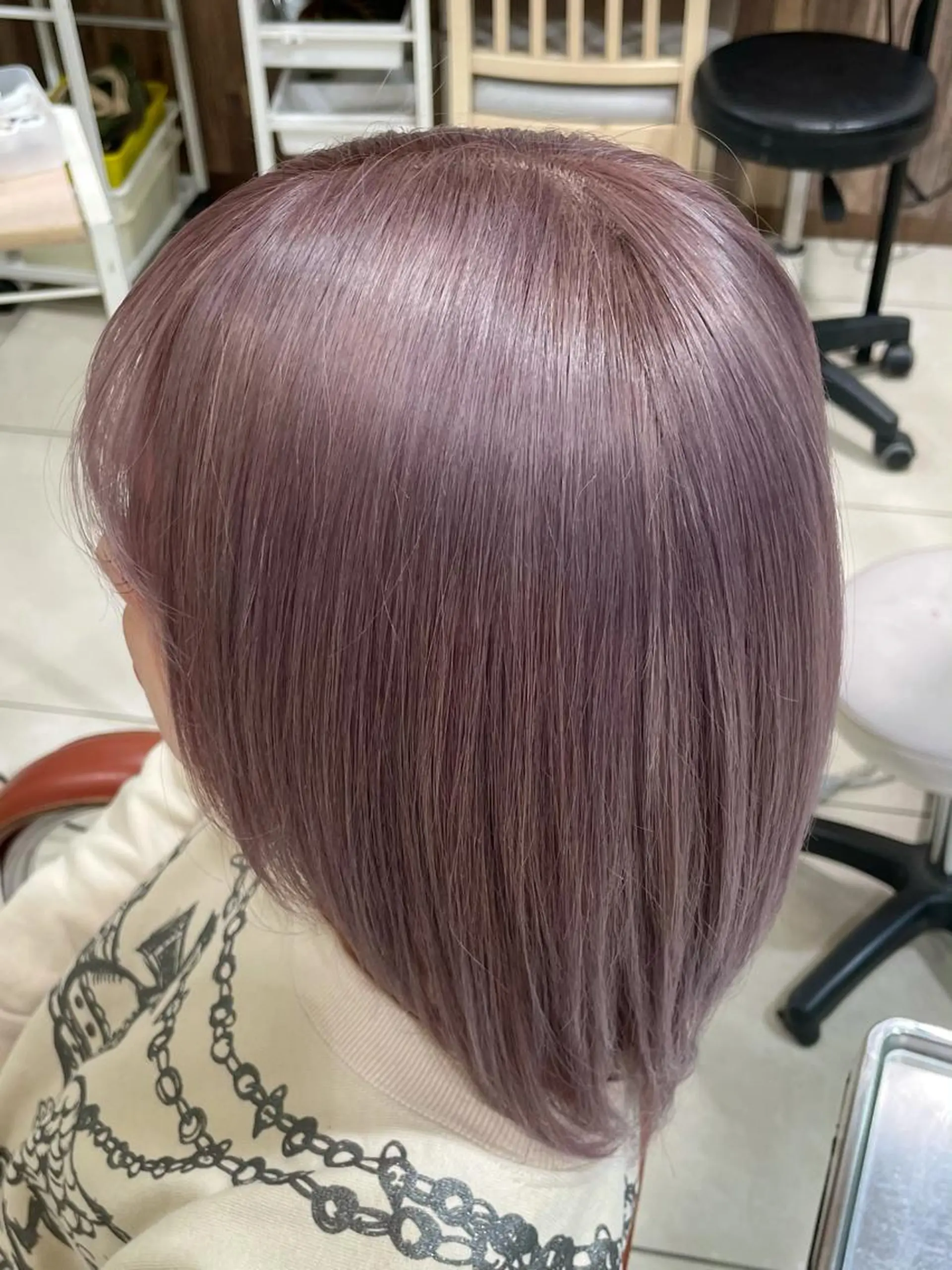 ミディアム カラー 井上 武輝のヘアスタイル