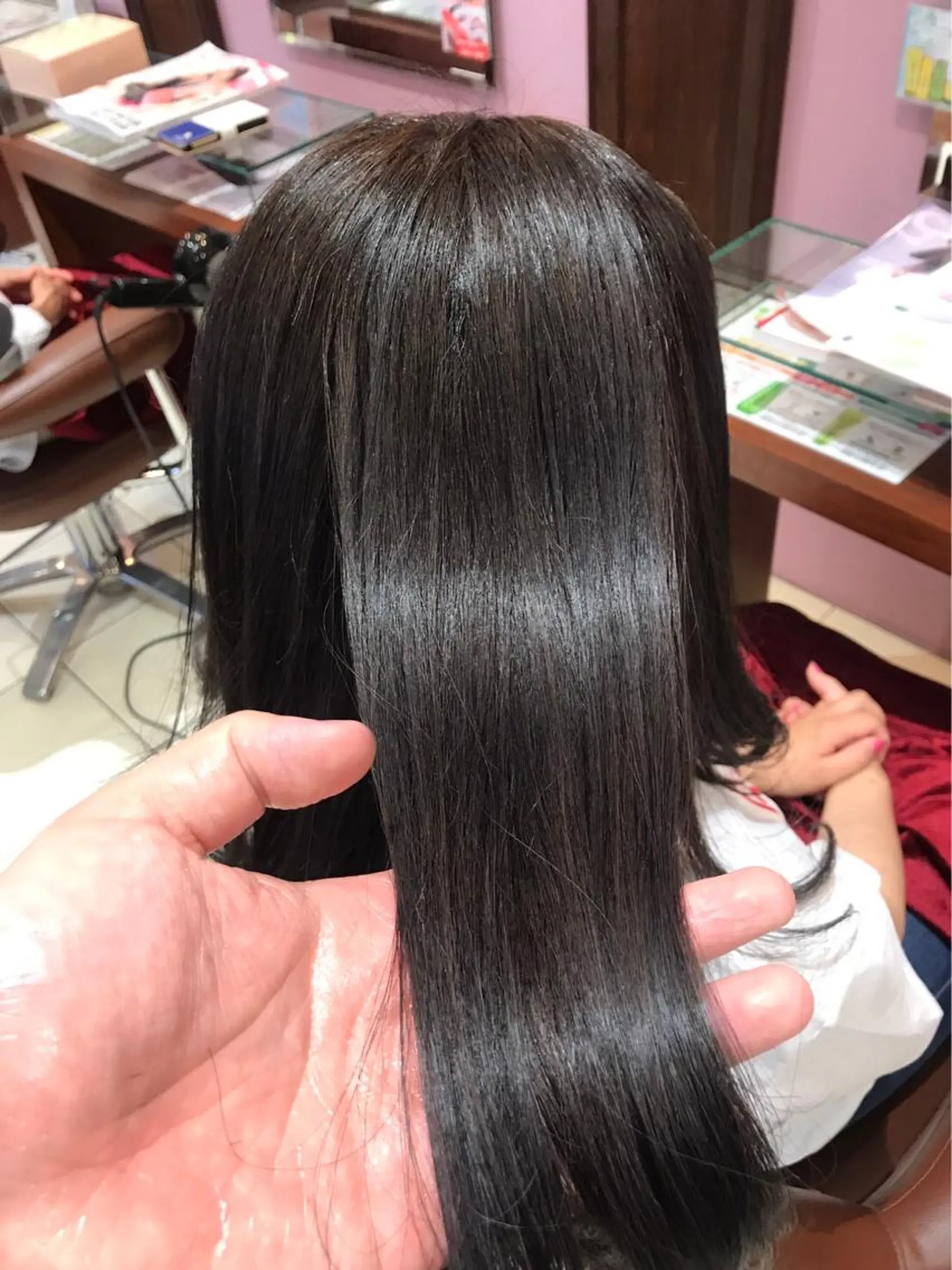 ロング 髪質改善 トリートメント 大阪長居🌱野見山 卓也のヘアスタイル