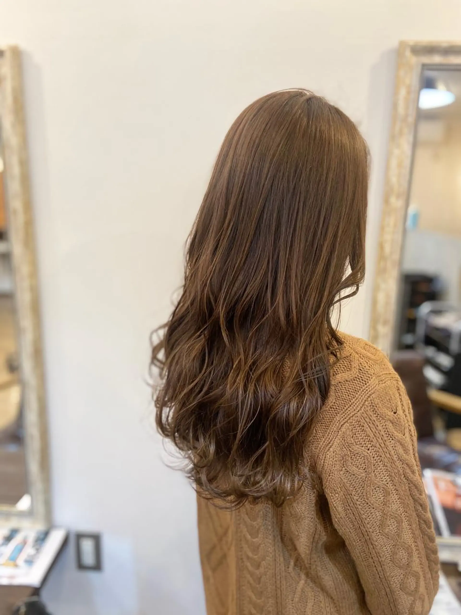 カラー 仙波 未来のヘアスタイル