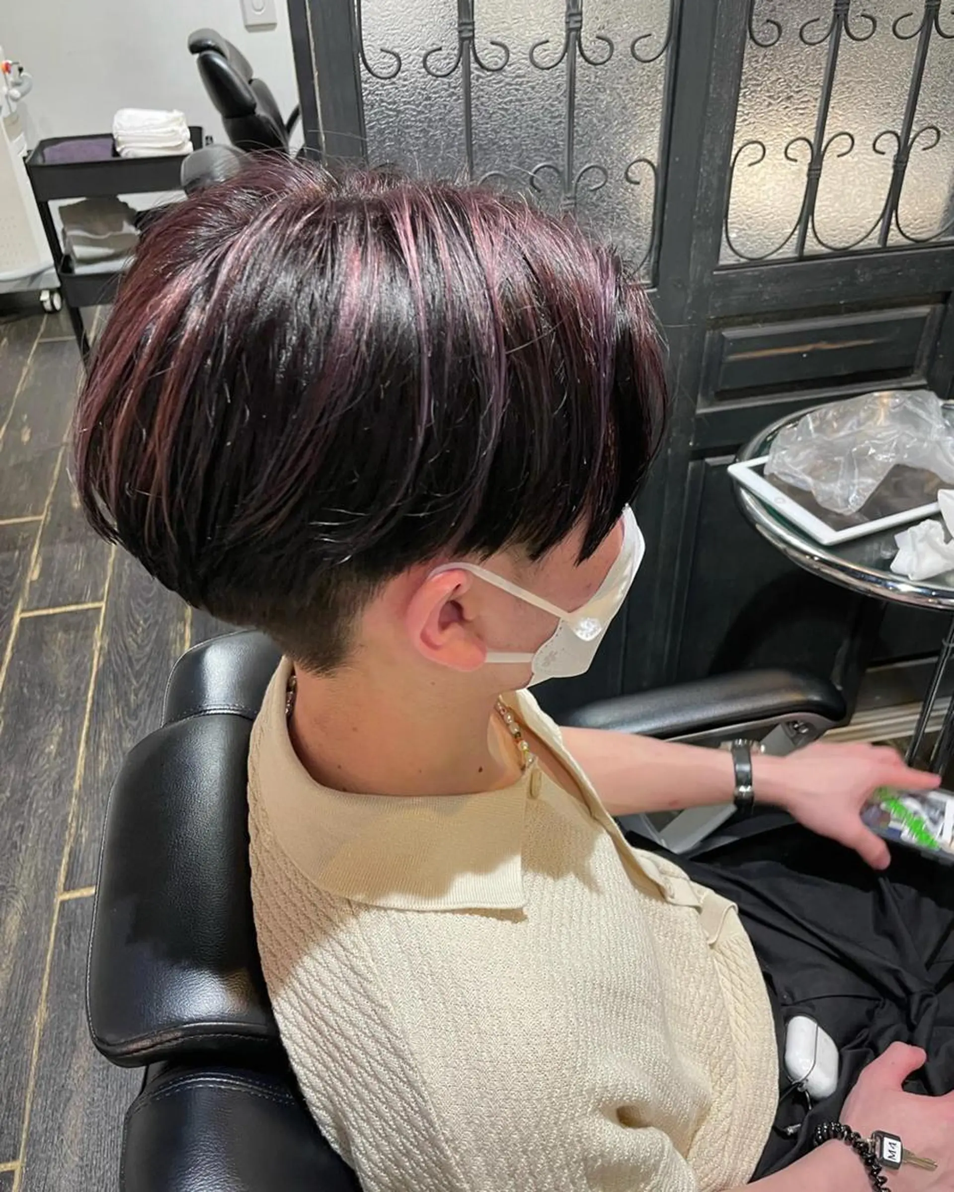 ミディアム カラー パーマ ヘアアレンジ メンズ キッズ ネイル マツエク・マツパ メンズハイライト ハイライトカラー ハイライト メンズネイル 🫧垢抜けヘア🫧 SHIORIのヘアスタイル