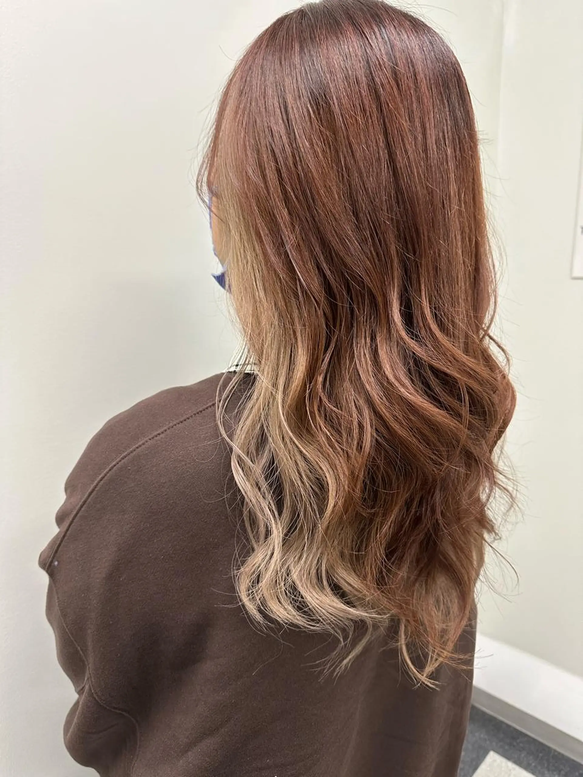 ロング カラー ヘアカラー トリートメント 🍓 JURiA 🍓のヘアスタイル