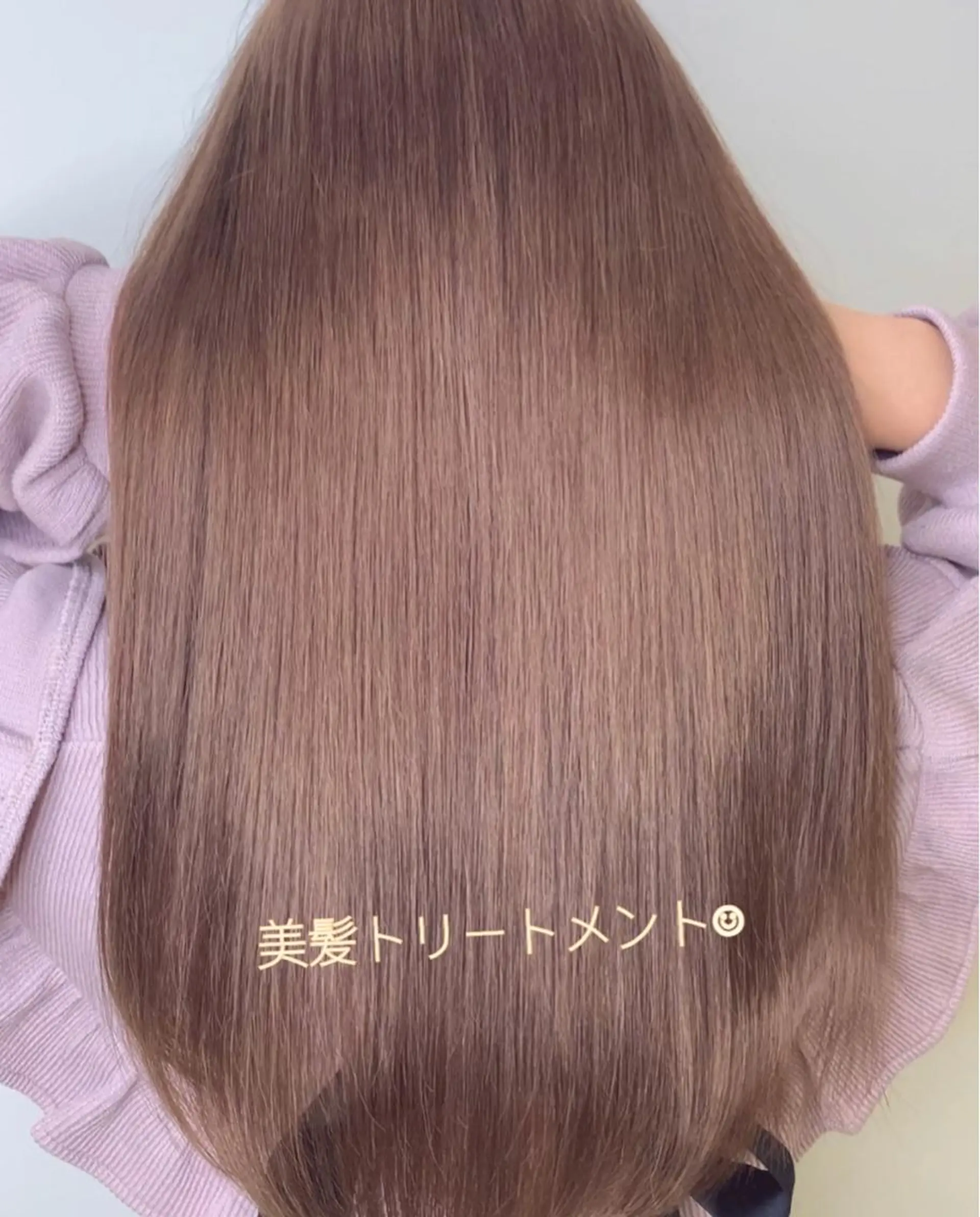 ロング カラー 髪質改善 トリートメント エクステ　ユノキ リョウタのヘアスタイル