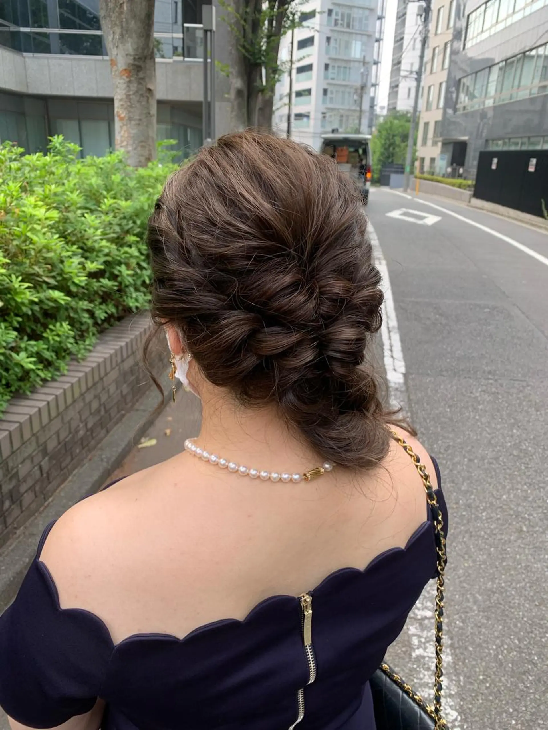 ヘアアレンジ 髪質改善/縮毛矯正 艶カラー/珠聡のヘアスタイル