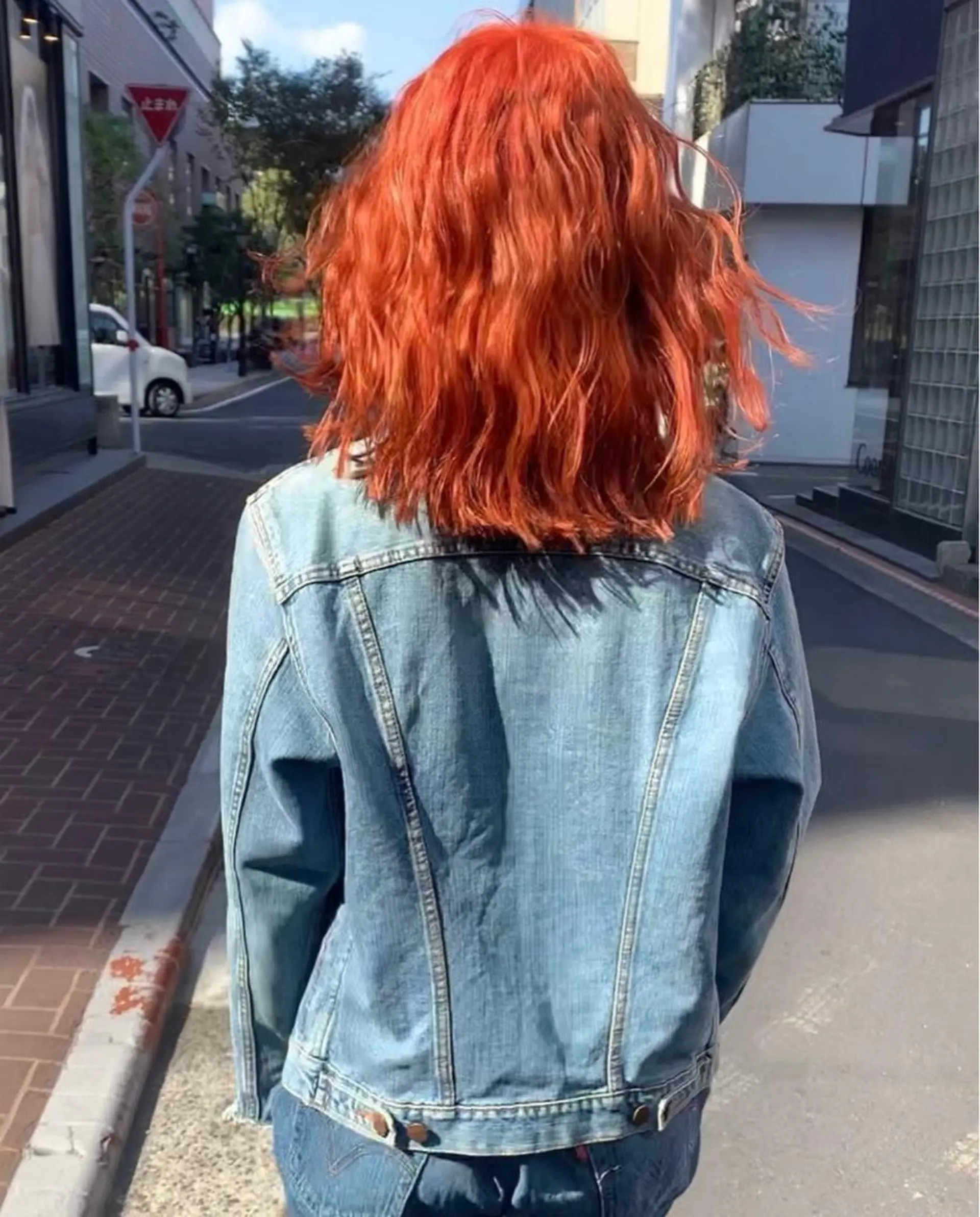 ミディアム カット ヘアカラー トリートメント vivre libre所属・vivre libreのヘアスタイル