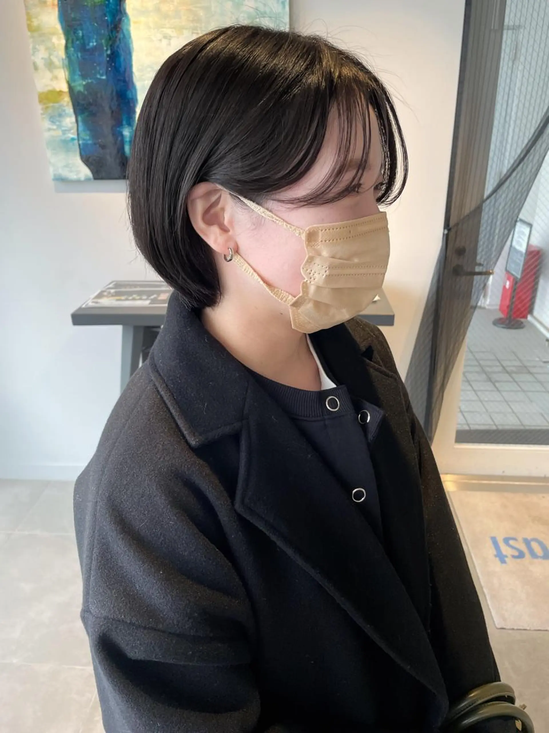 ショート カット トリートメント レイヤー/髪質改善カ ラ-🤍津田奈々美‎のヘアスタイル