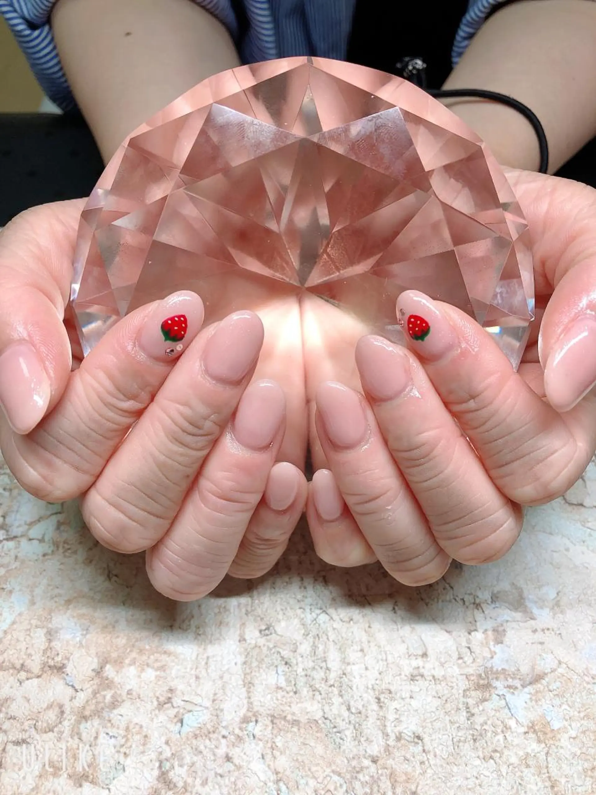 ネイル アートネイル フレンチネイル ジェルネイル グラデーション 韓国ネイル Nail room Bimano所属・Bimano seica♡+°のネイルデザイン