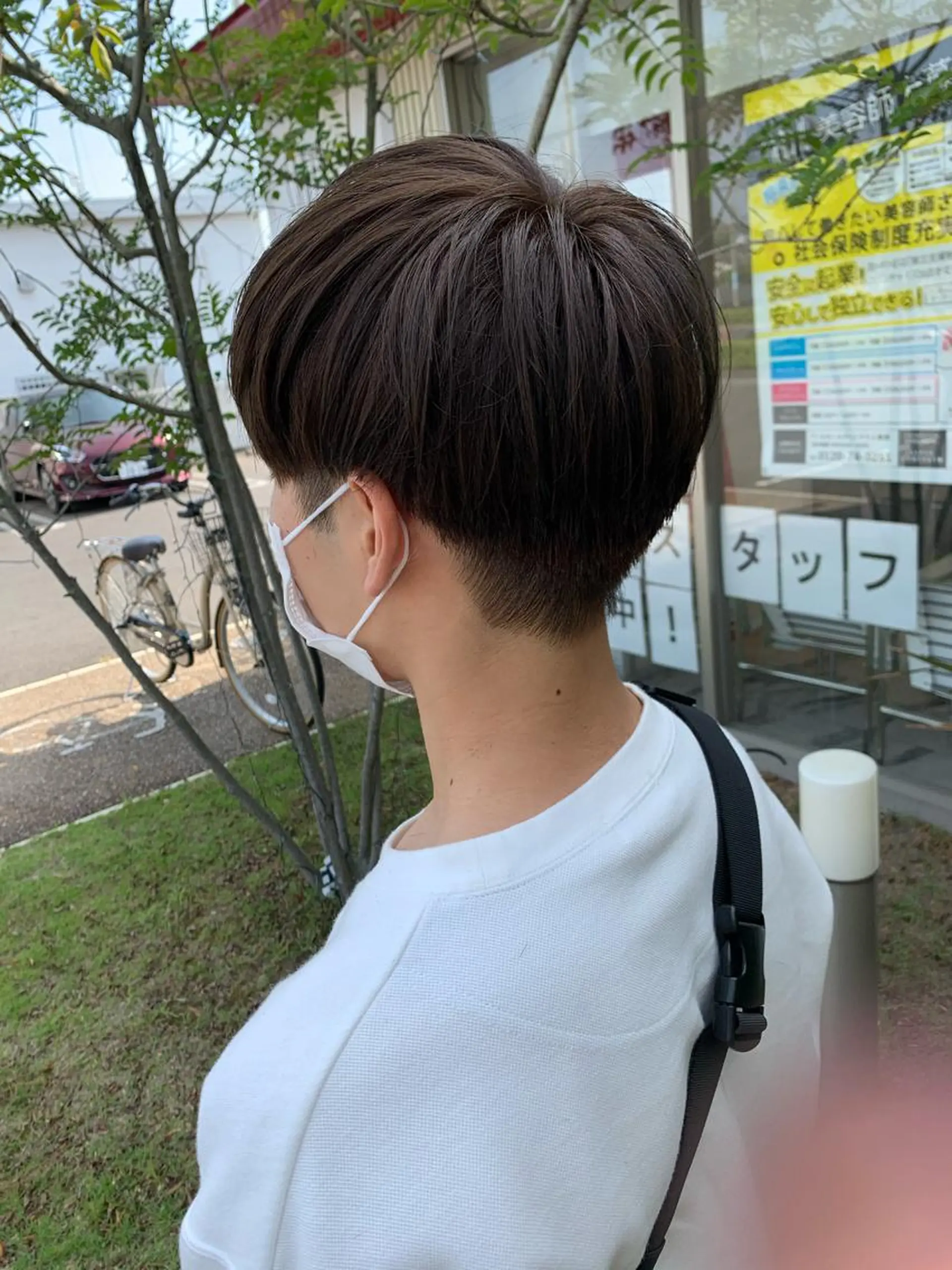 ショート 畠山 華奈のヘアスタイル