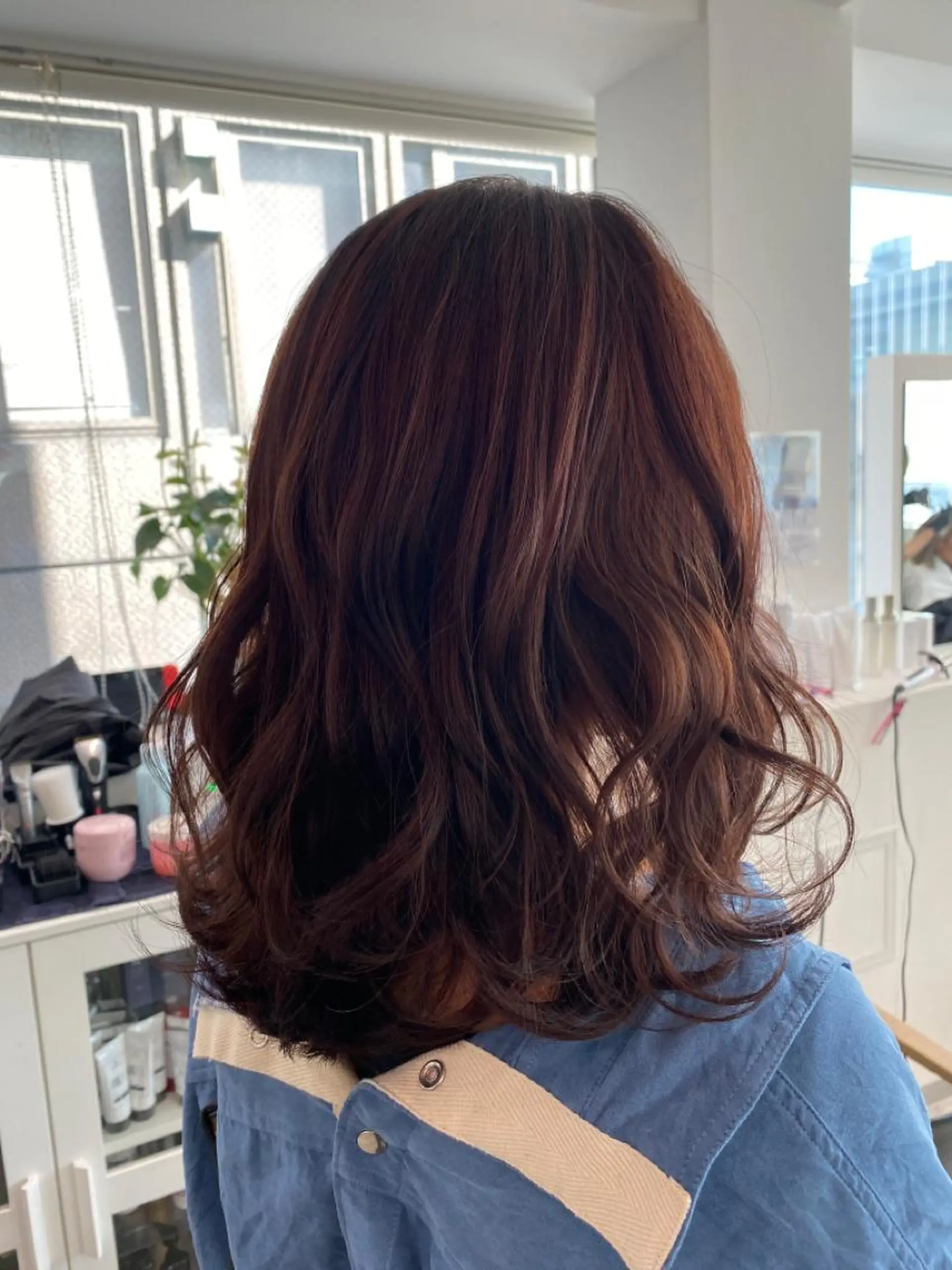 ミディアム カラー カット ヘアカラー JILBLAN京都 ショート/ハイライトのヘアスタイル