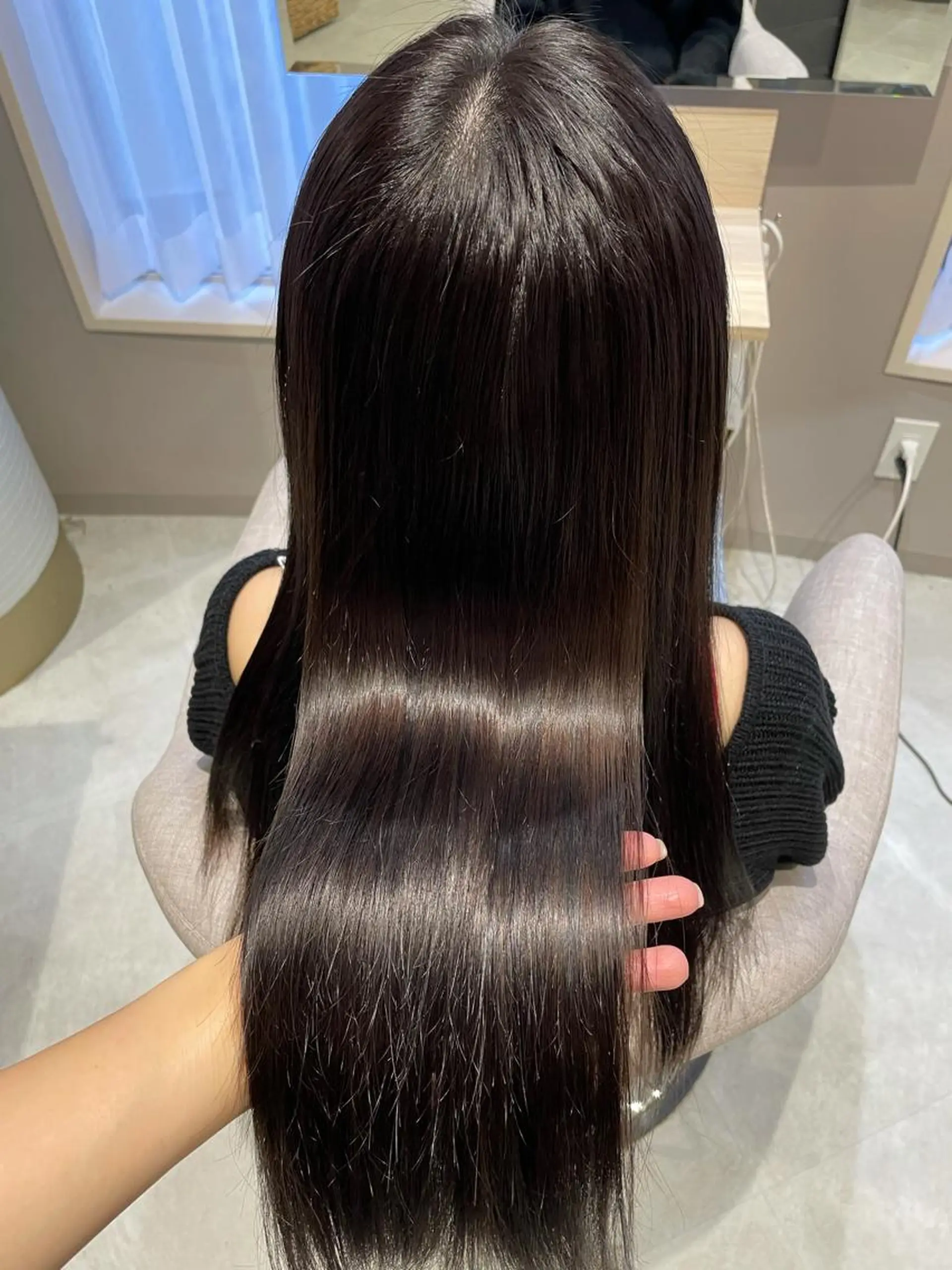 ロング カット ヘアカラー 縮毛矯正 トリートメント ヘッドスパ Factory5【ファクトリーファイブ】所属・髪質改善お任せ ください♪ひとみのヘアスタイル