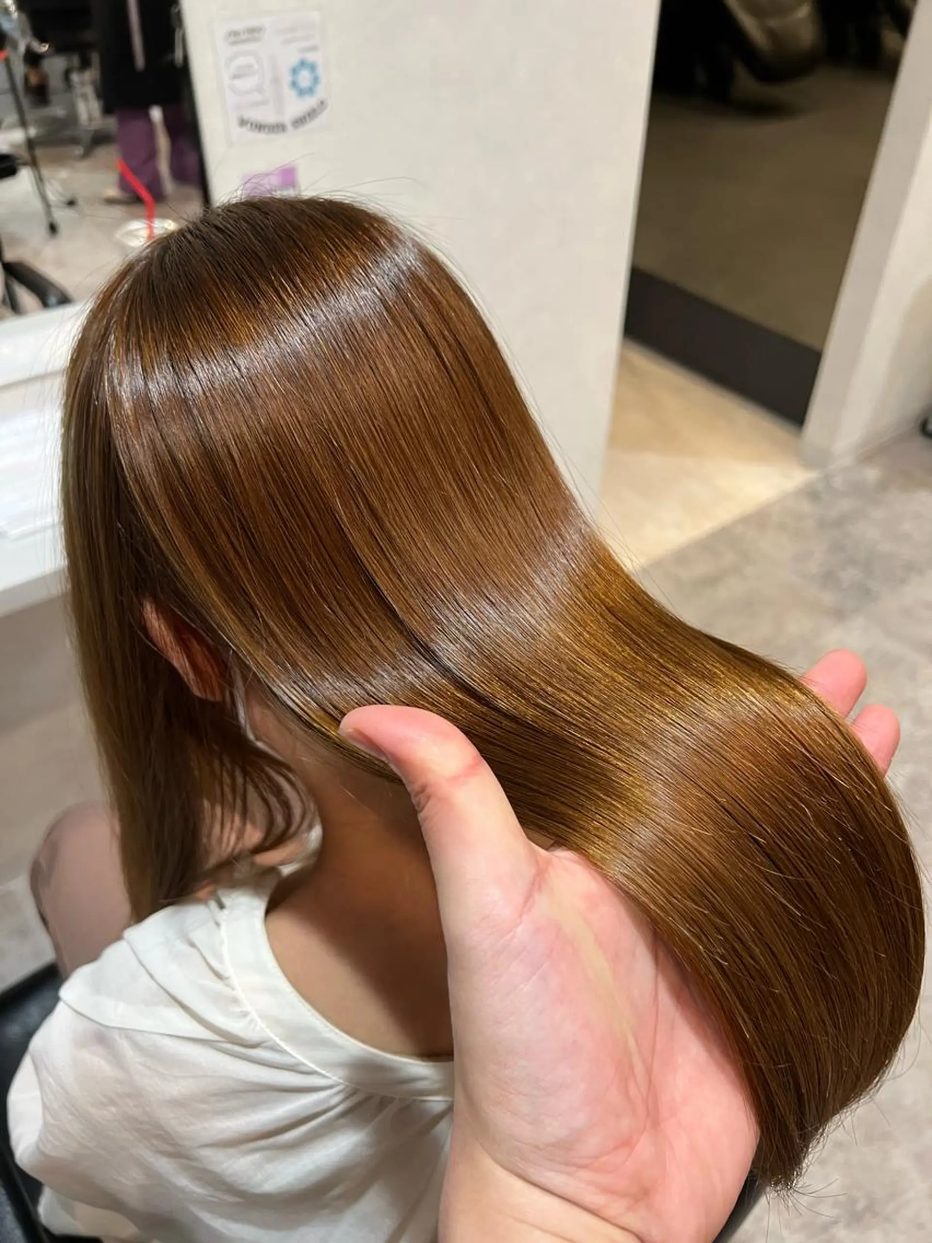ロング Bonheur  KAWANISHI所属・ノンダメージ 🥑mikubanのヘアスタイル