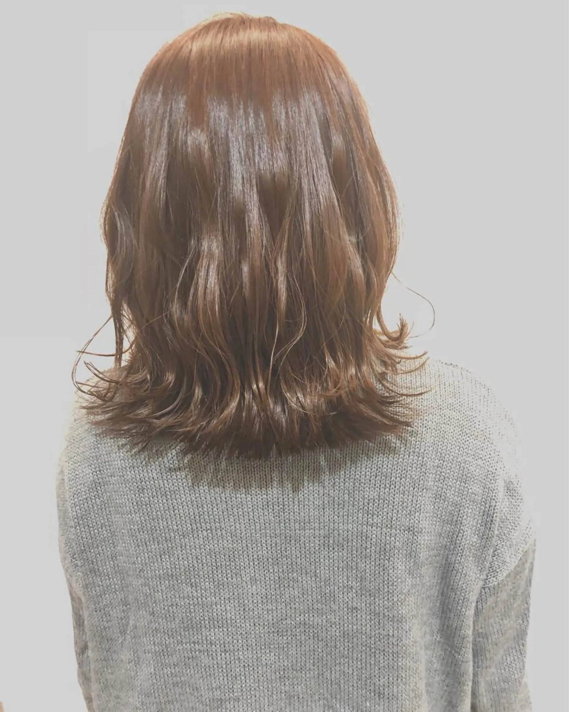 ミディアム カラー ヘアアレンジ ture by glad所属・ture by gladのヘアスタイル