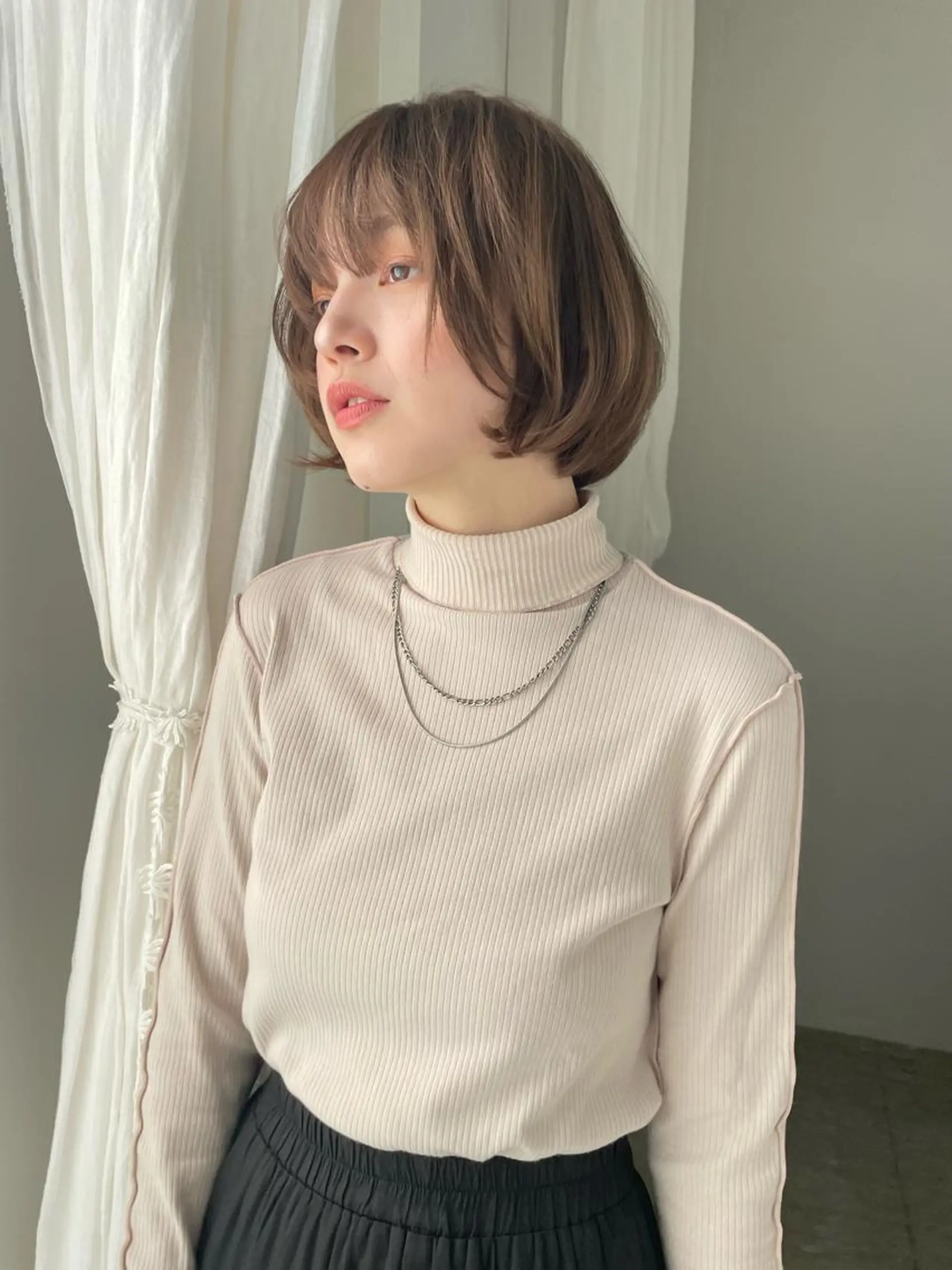ミディアム カット ヘアカラー トリートメント 🌸Leviju桂店 店長Saki🌸のヘアスタイル