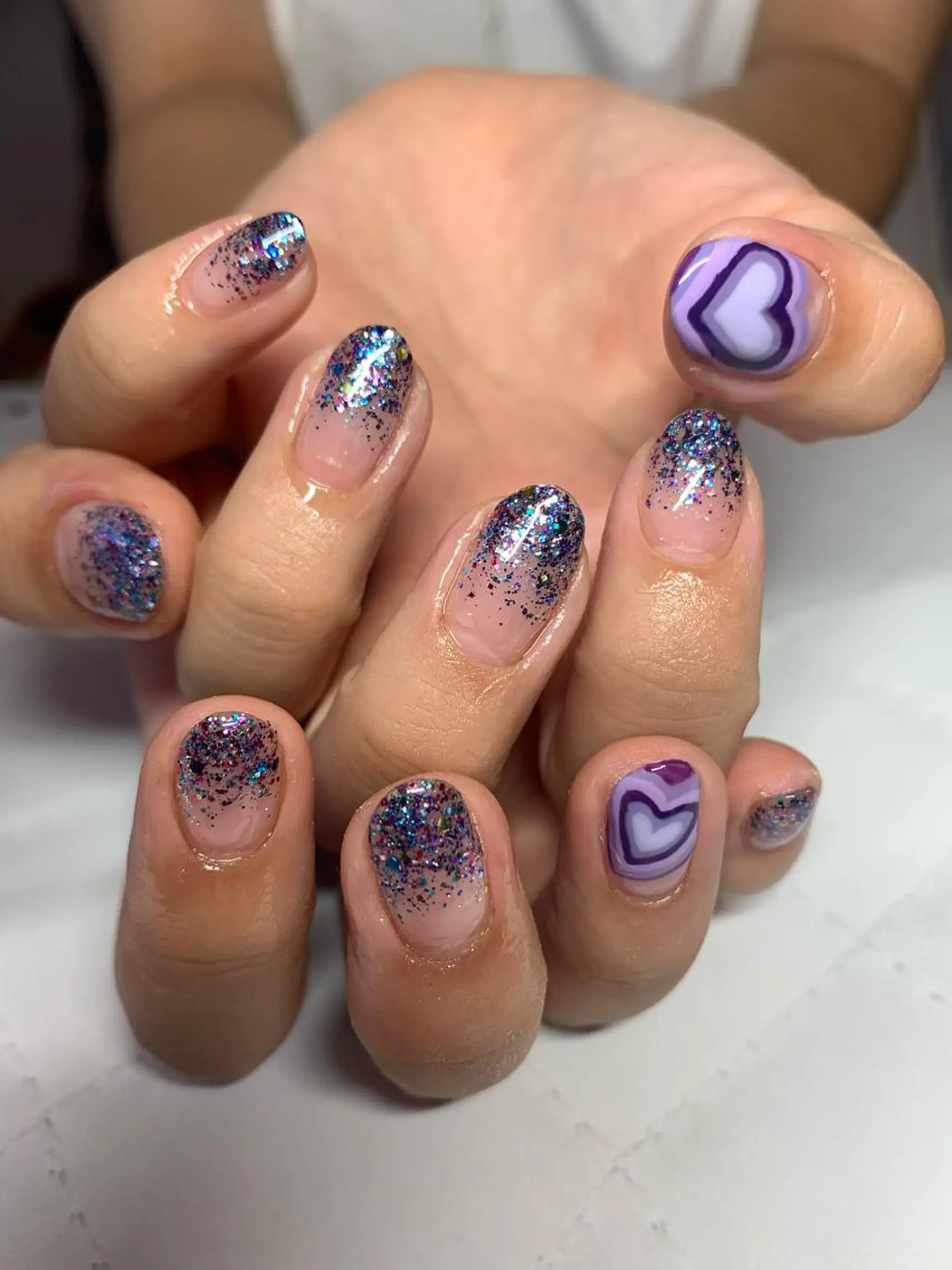 ネイル シンプルネイル ハンドネイル Nail &Beauty Salon ☆Kirari☆所属・ビューティサロン ☆Kirari☆のネイルデザイン