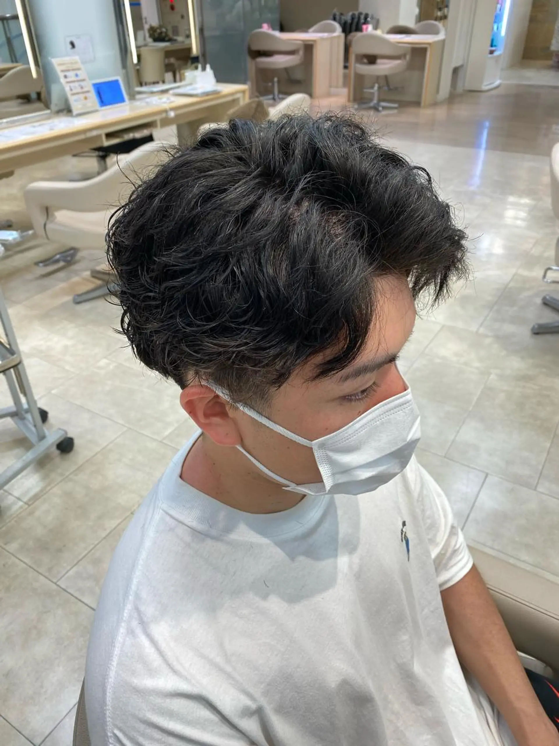 ショート パーマ メンズ 湘南/メンズパーマ/ 支持率No.1ユチカのヘアスタイル