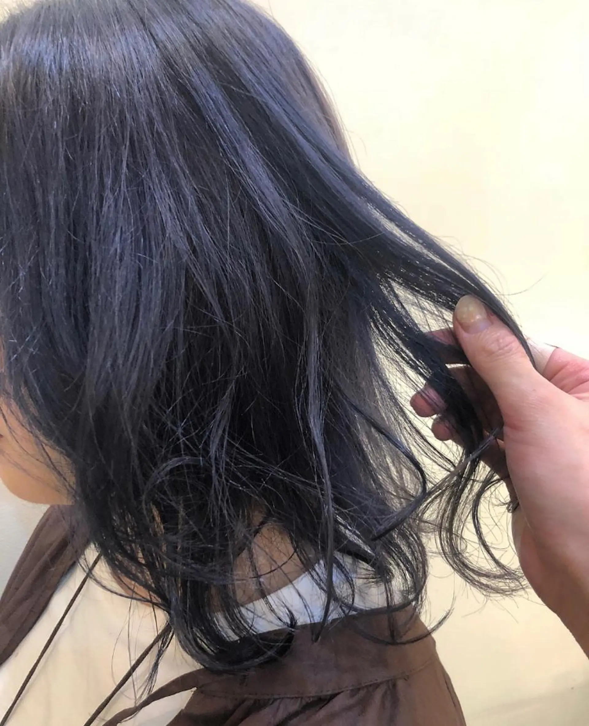 ミディアム カラー パープルカラー カット ヘアカラー トリートメント TO C所属・柔らか透明感ヘア🌙 RIONAのヘアスタイル