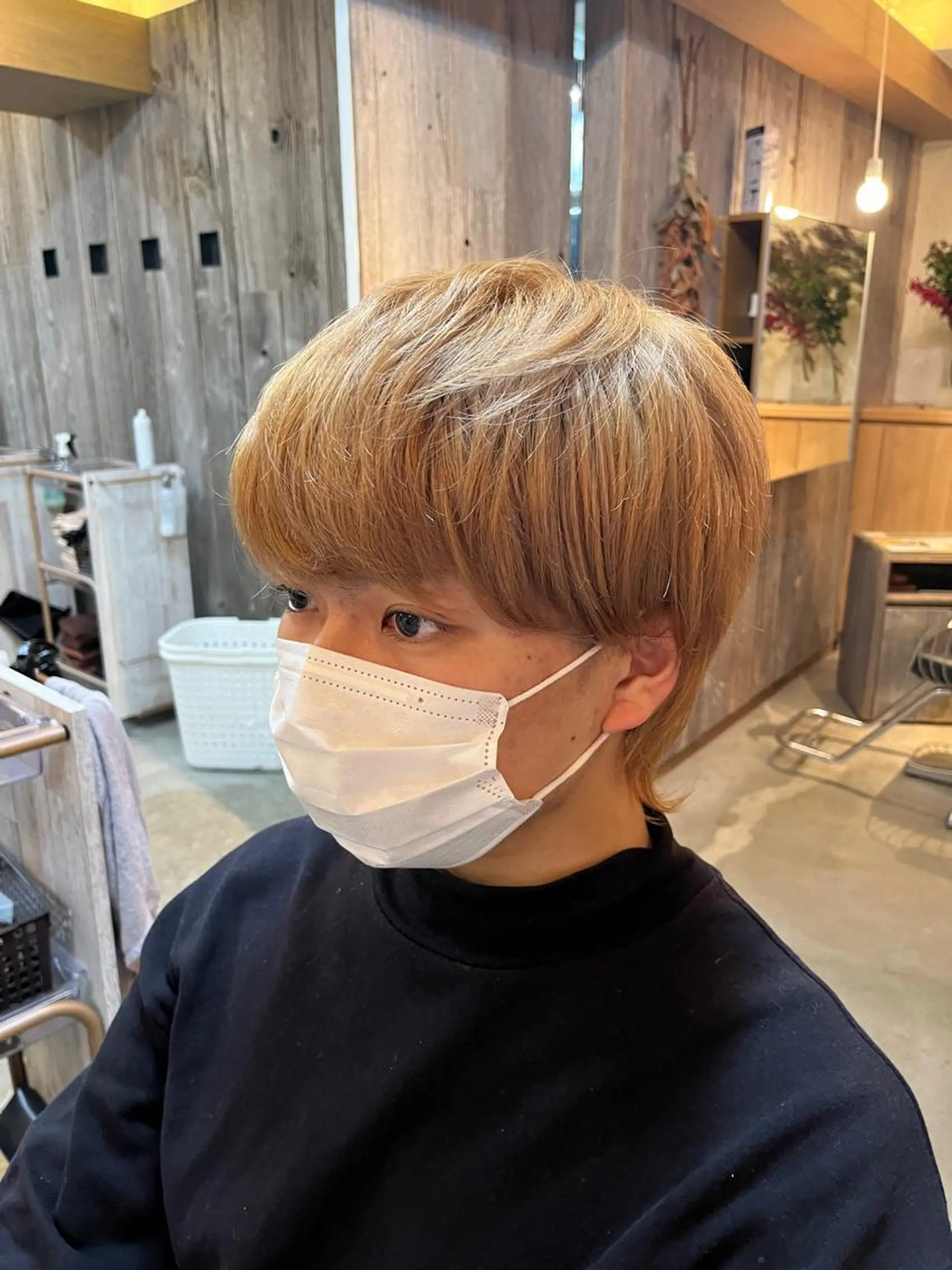 カラー メンズ 三品 早妃のヘアスタイル