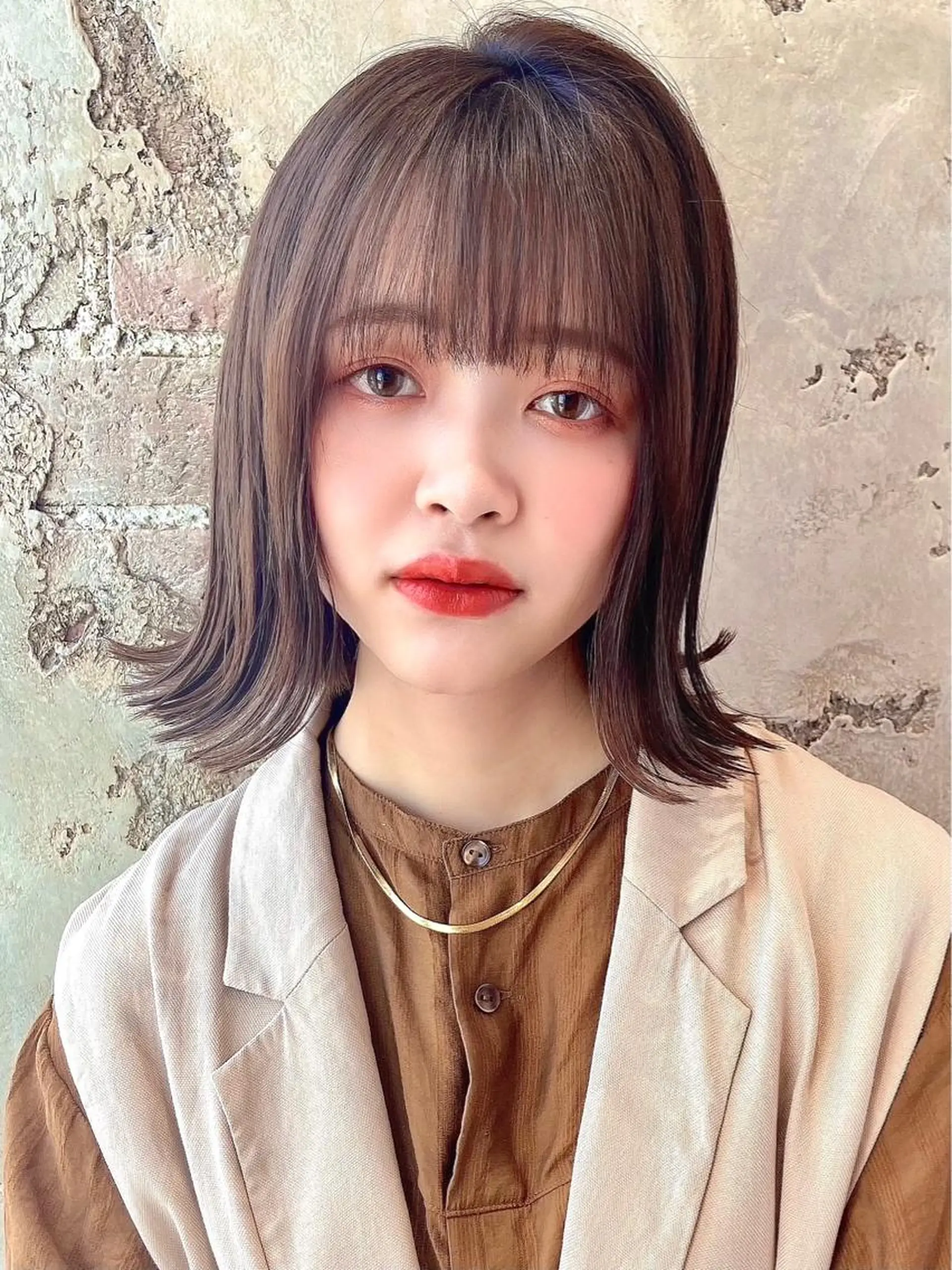 ショート カラー パーマ ヘアアレンジ ボブ 似合わせカット Surpass所属・🌈小顔似合わせ SHIHO🌈のヘアスタイル