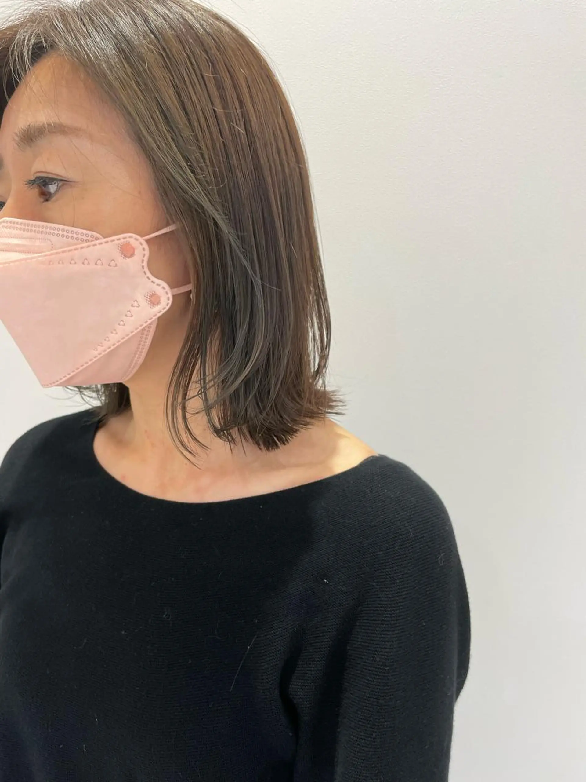 ミディアム カット ヘアカラー トリートメント 🪴酒井 可南子🪴のヘアスタイル