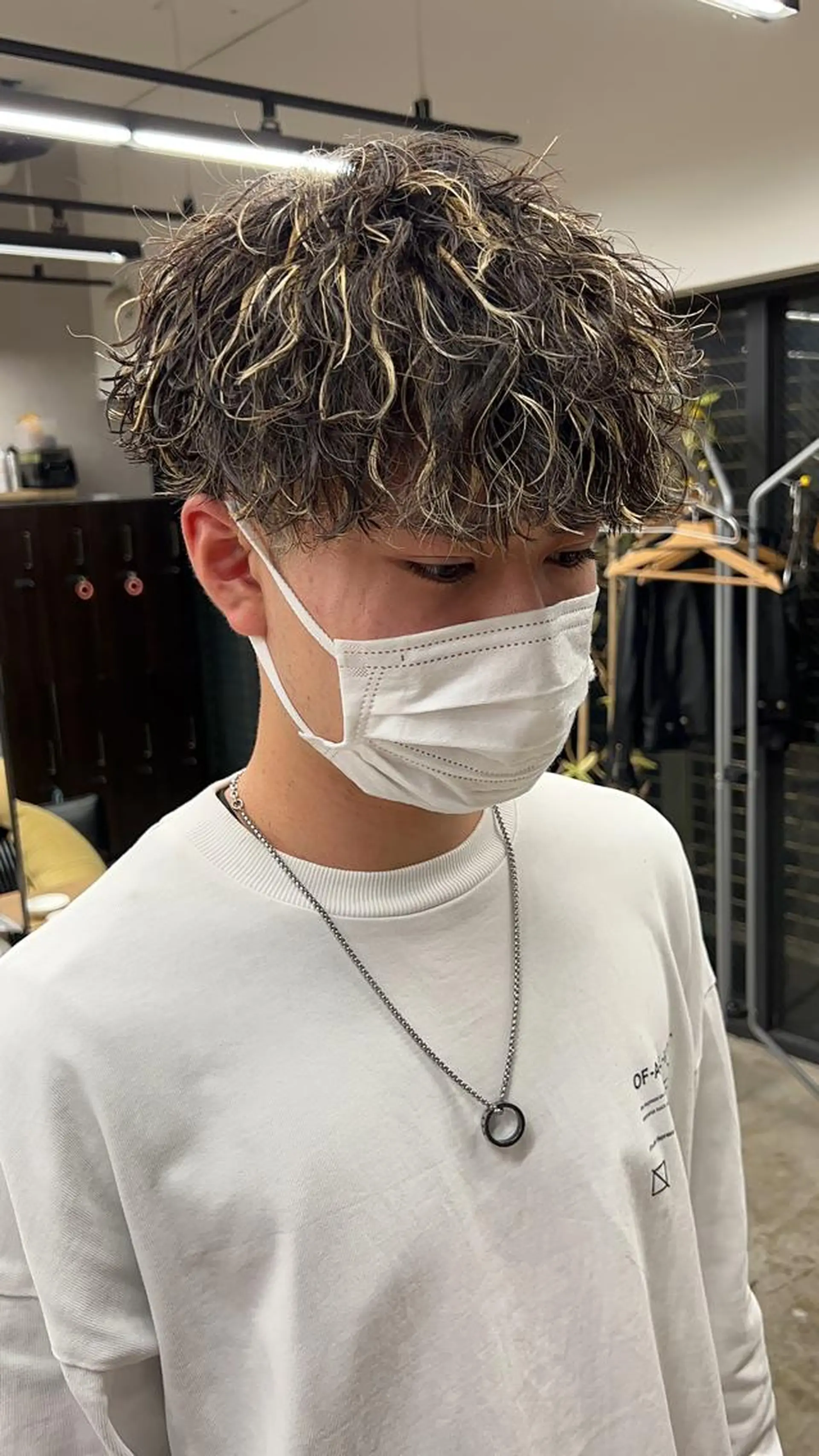 ショート カラー パーマ カット パーマ トリートメント ✂︎メンズ特化✂︎ KAYAのヘアスタイル