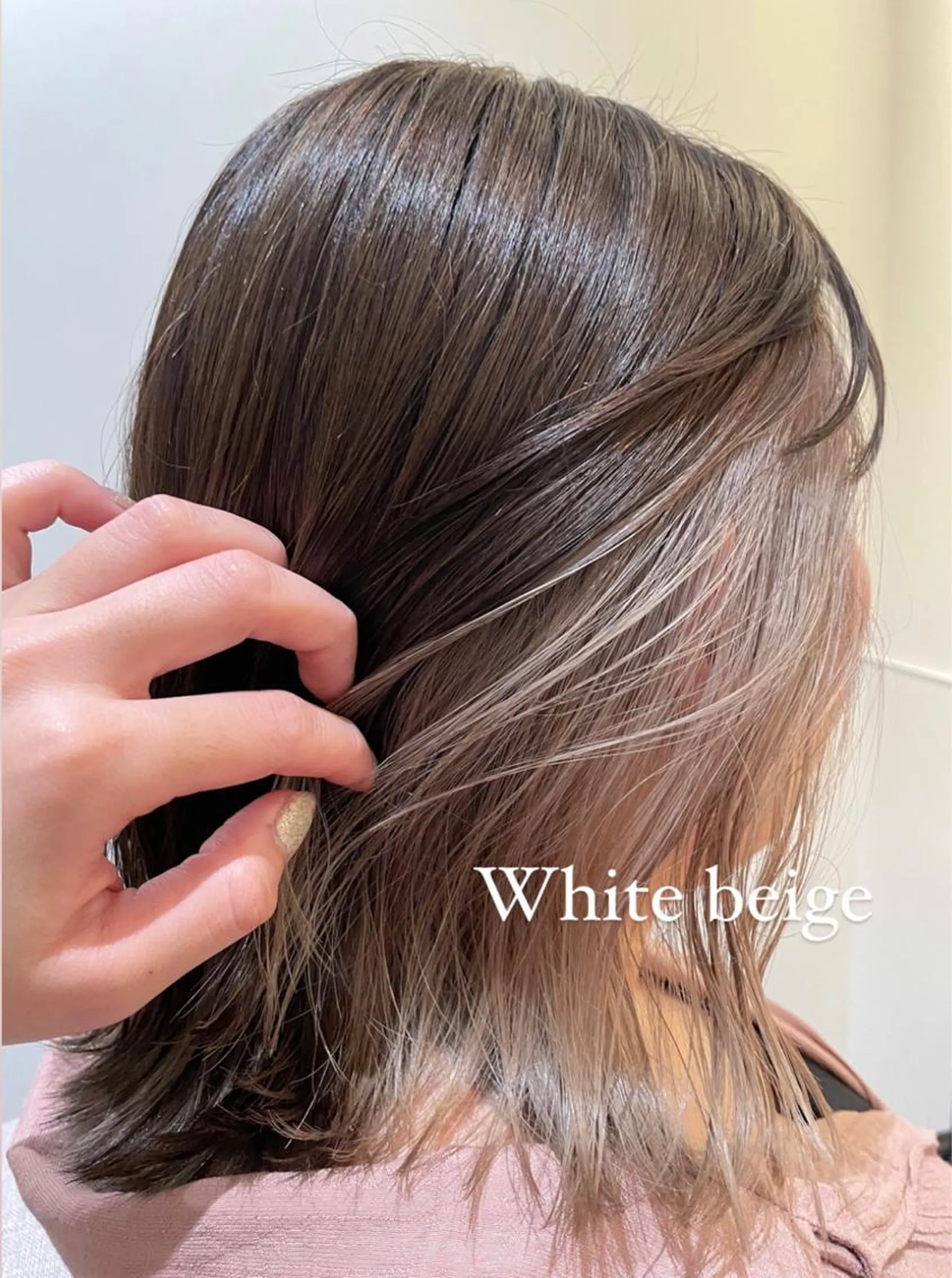 ミディアム くびれヘア 似合わせカット 小顔カット カラー得意【梅田】 瀧本友梨乃のヘアスタイル