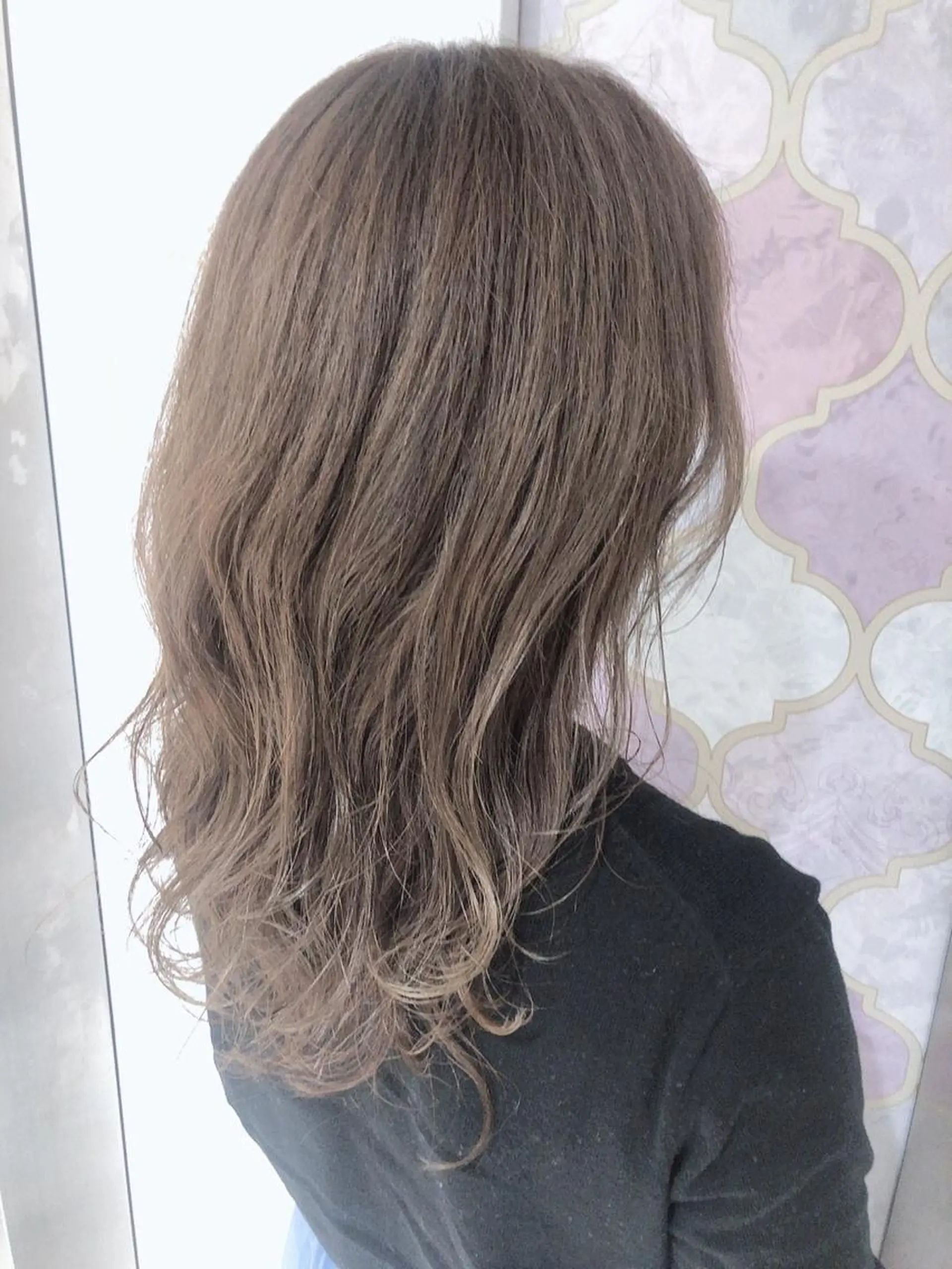 ロング ヘアカラー トリートメント 韓国ヘア特化型美容師 カワノマイ🇰🇷のヘアスタイル