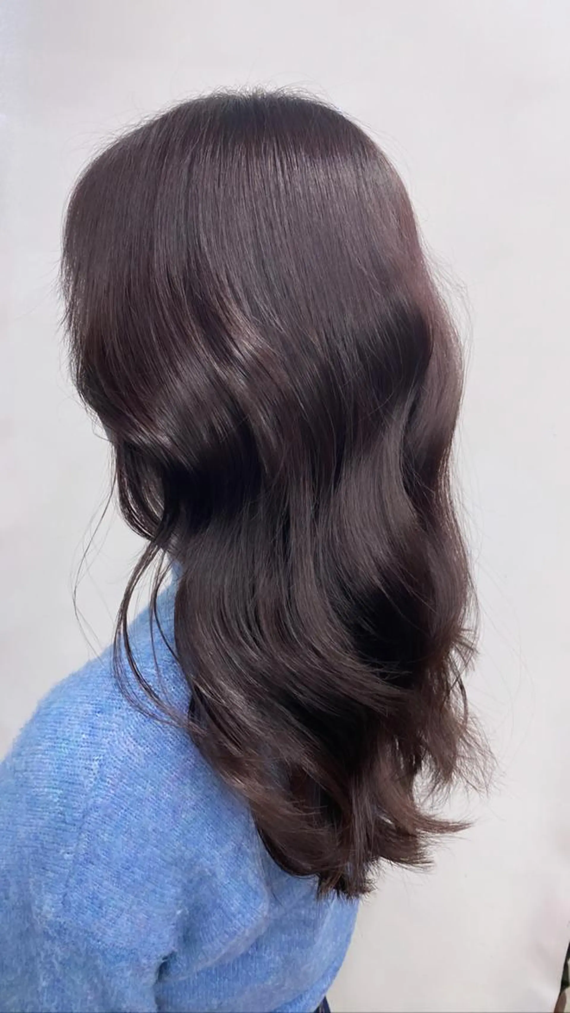 ロング ヘアカラー トリートメント 銀座/レイヤー /髪質改善/韓国ヘアのヘアスタイル