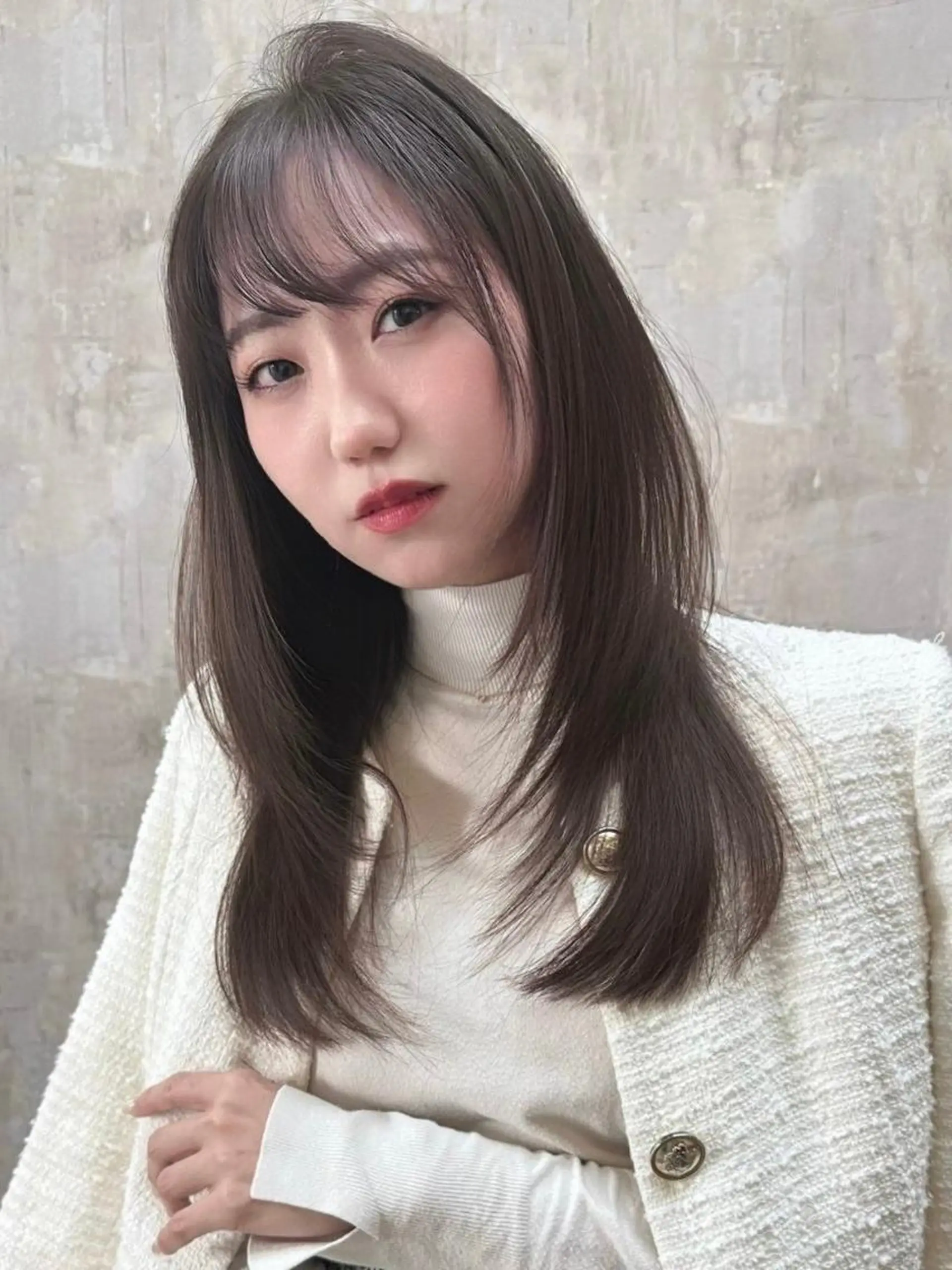 セミロング ✨美髪縮毛矯正 /源✨のヘアスタイル