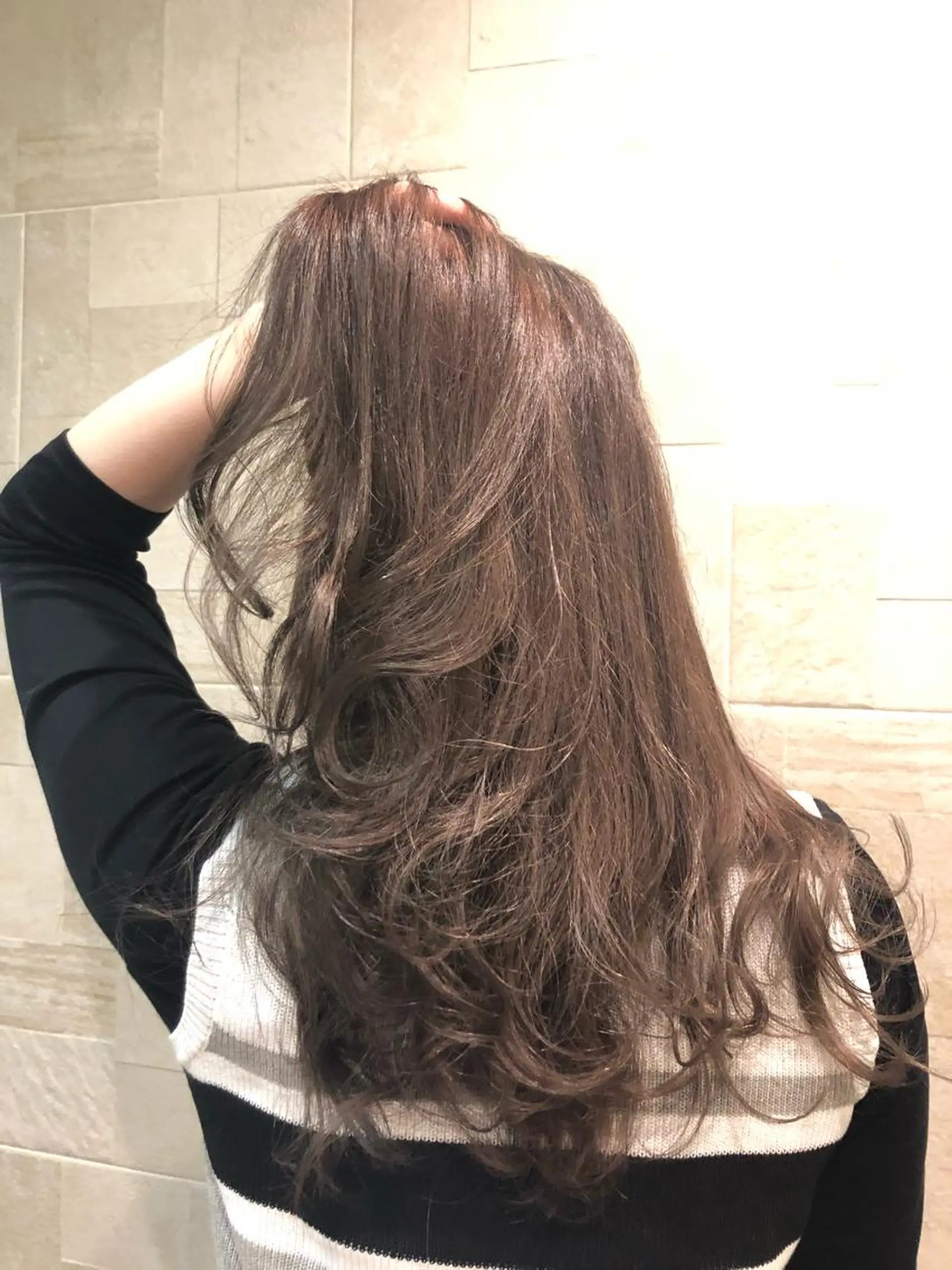 ロング カラー 美容室アークス所属・美容室ARKS 黒田杏奈のマツエク・マツパデザイン