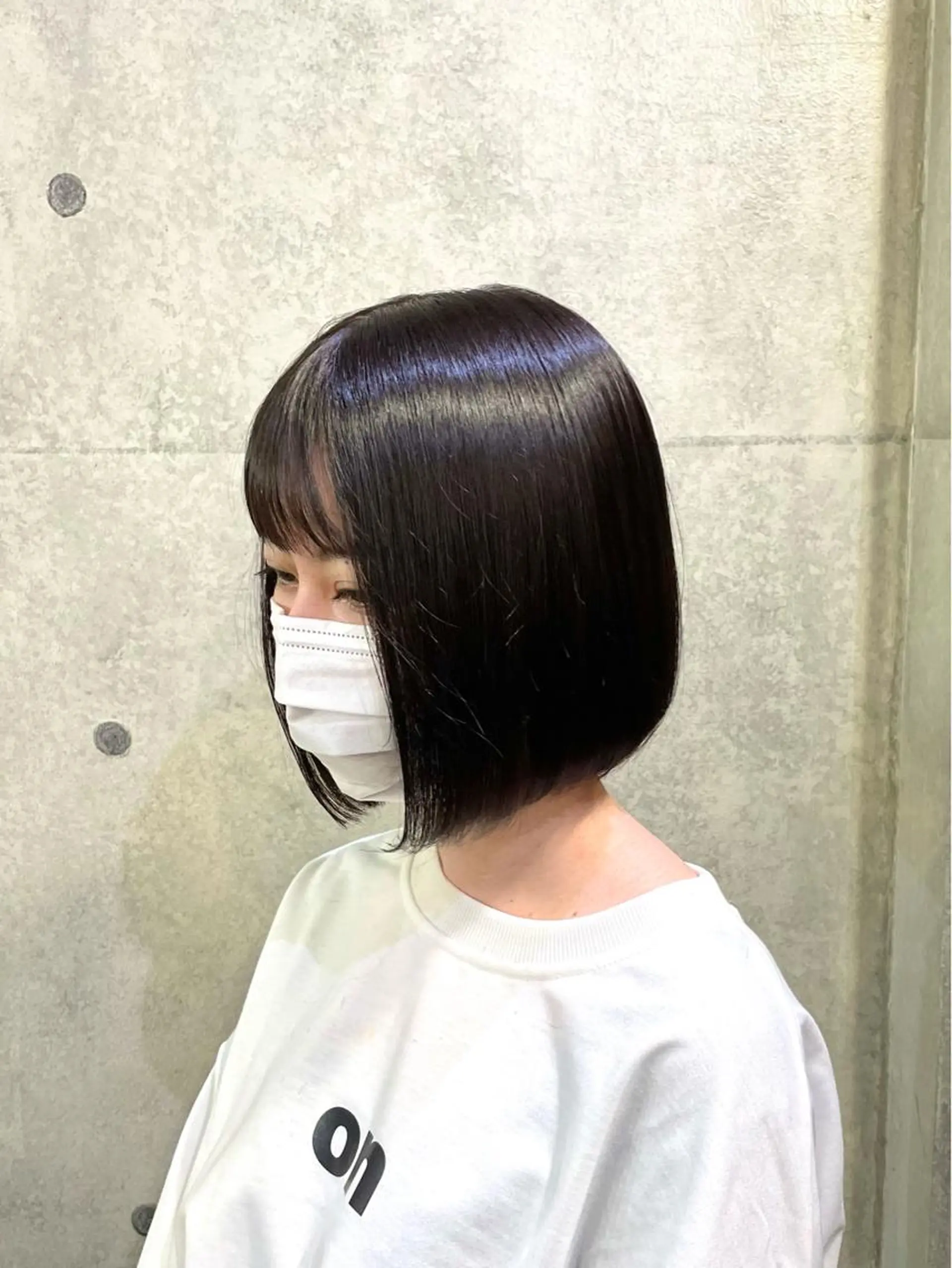 ショート pizzicato pacto所属・ボルドーカラー/ワイ ンレッド/長山遼太郎のヘアスタイル
