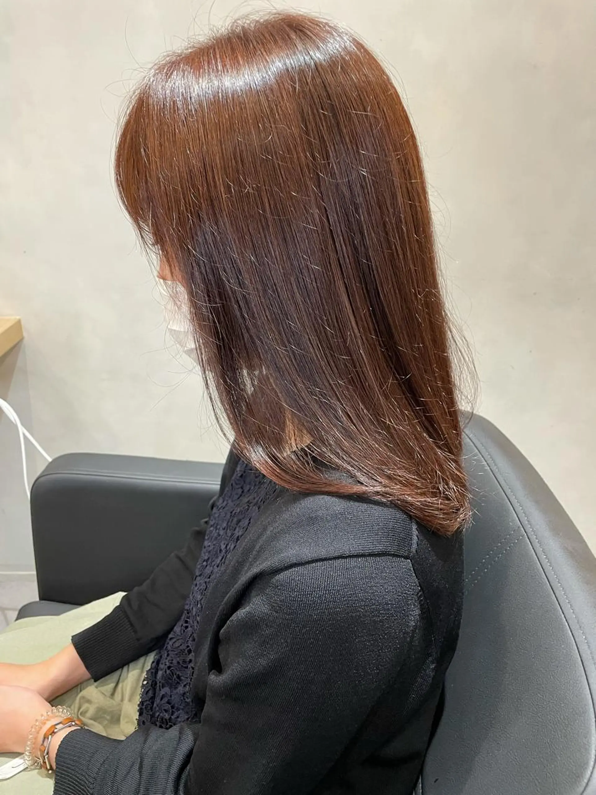 ミディアム カラー トリートメント BONDSTORY 本店所属・メンズカット 👦🏻小出彩水のヘアスタイル
