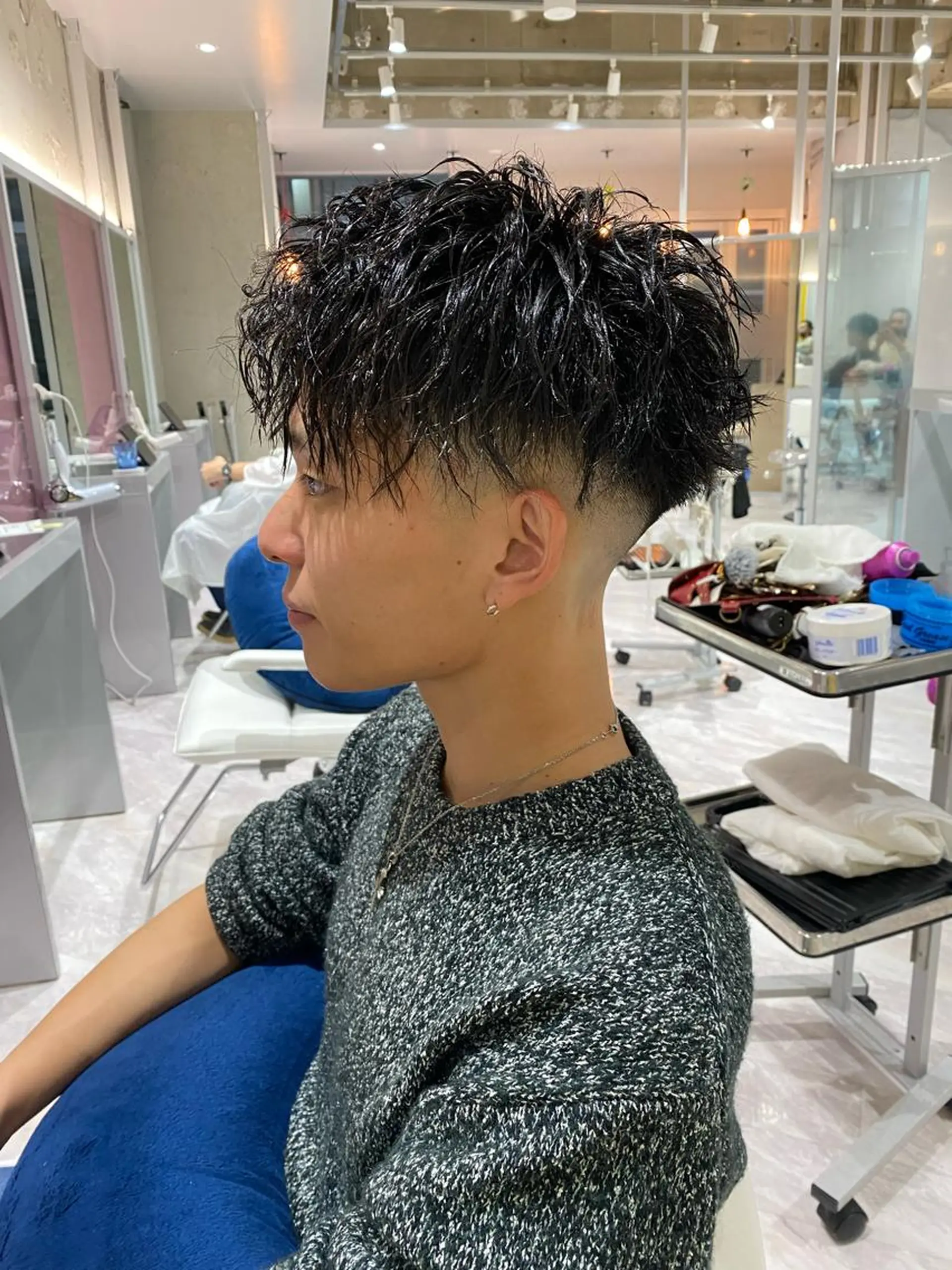 ショート パーマ ツイストパーマ Riganuts池袋 Hayato✂︎のヘアスタイル