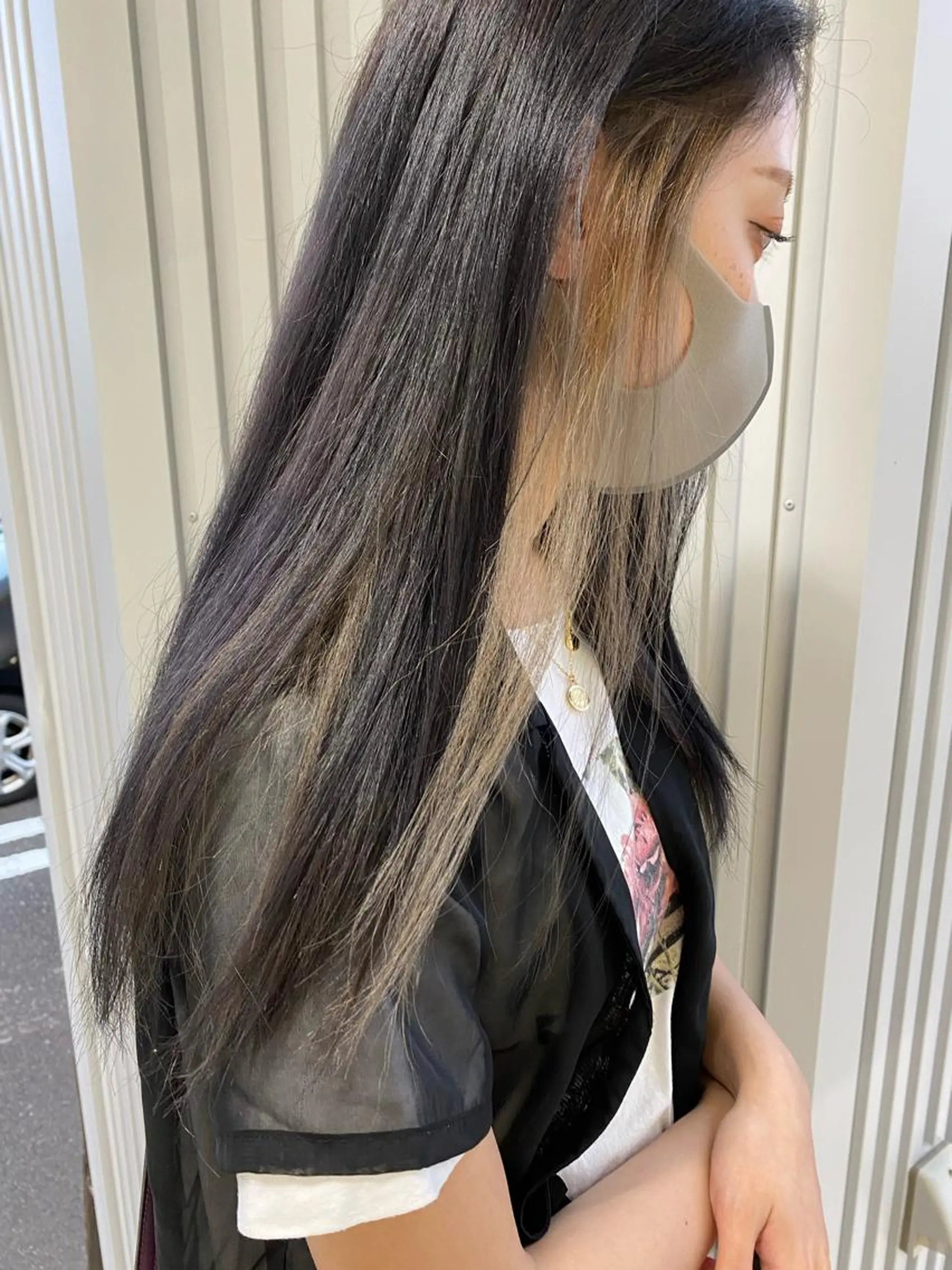 ロング カラー 髪質改善🫧ベージュ 椙山 響のヘアスタイル