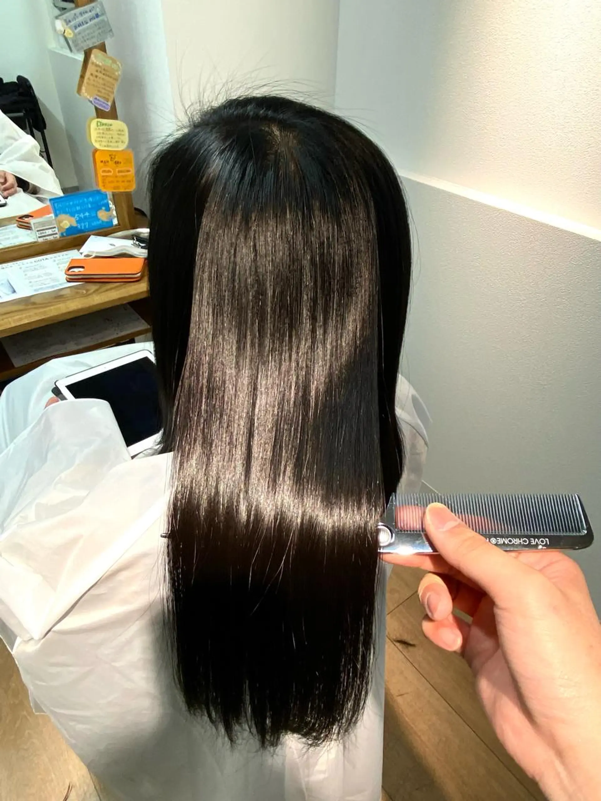 ミディアム 縮毛矯正 カット 縮毛矯正 トリートメント Aloa登戸所属・武田 学のヘアスタイル