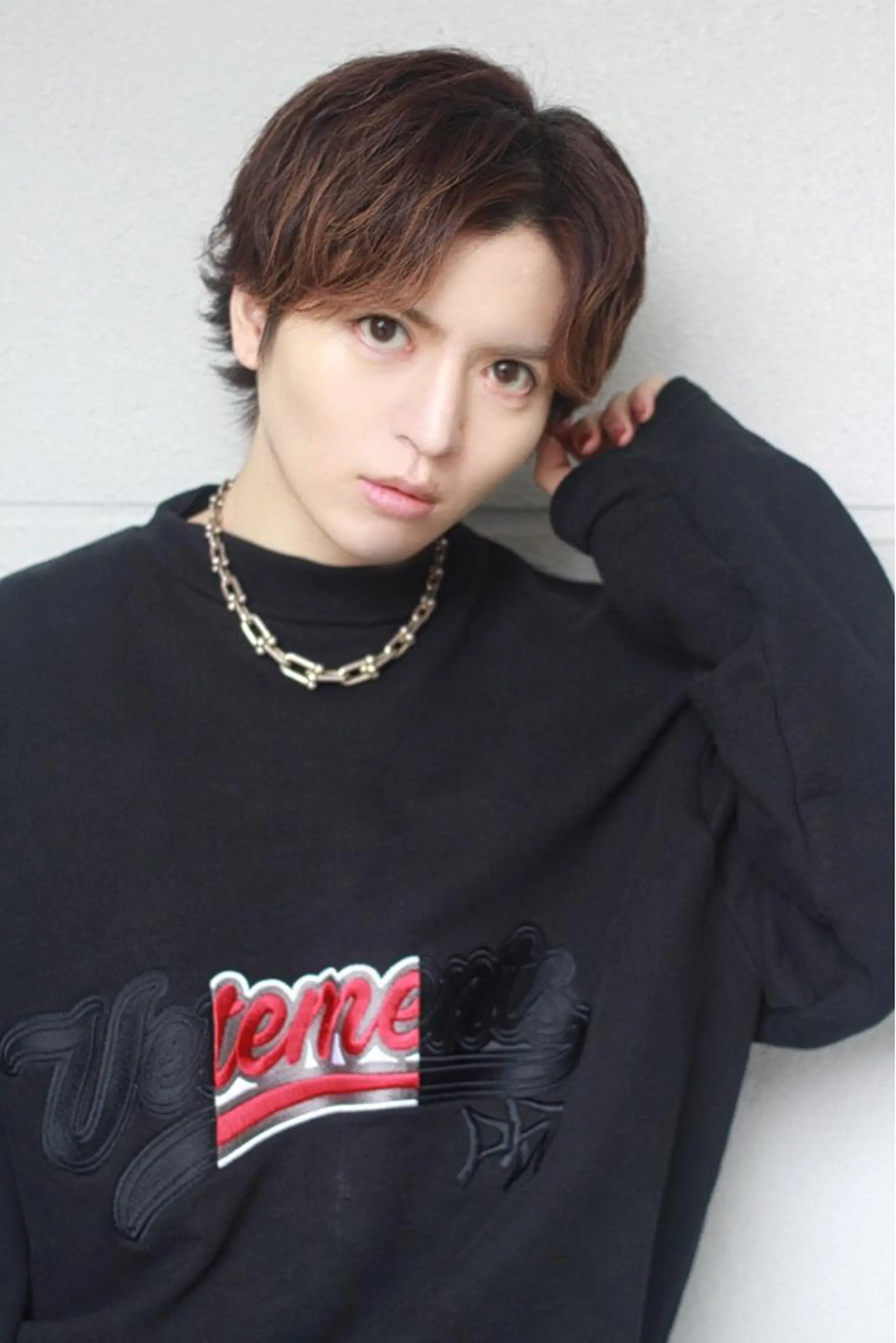 ショート カラー メンズ センターパート アッシュ アッシュブラウン ブラウンカラー 曲がる縮毛矯正 髪質改善/西尾 幸樹のヘアスタイル