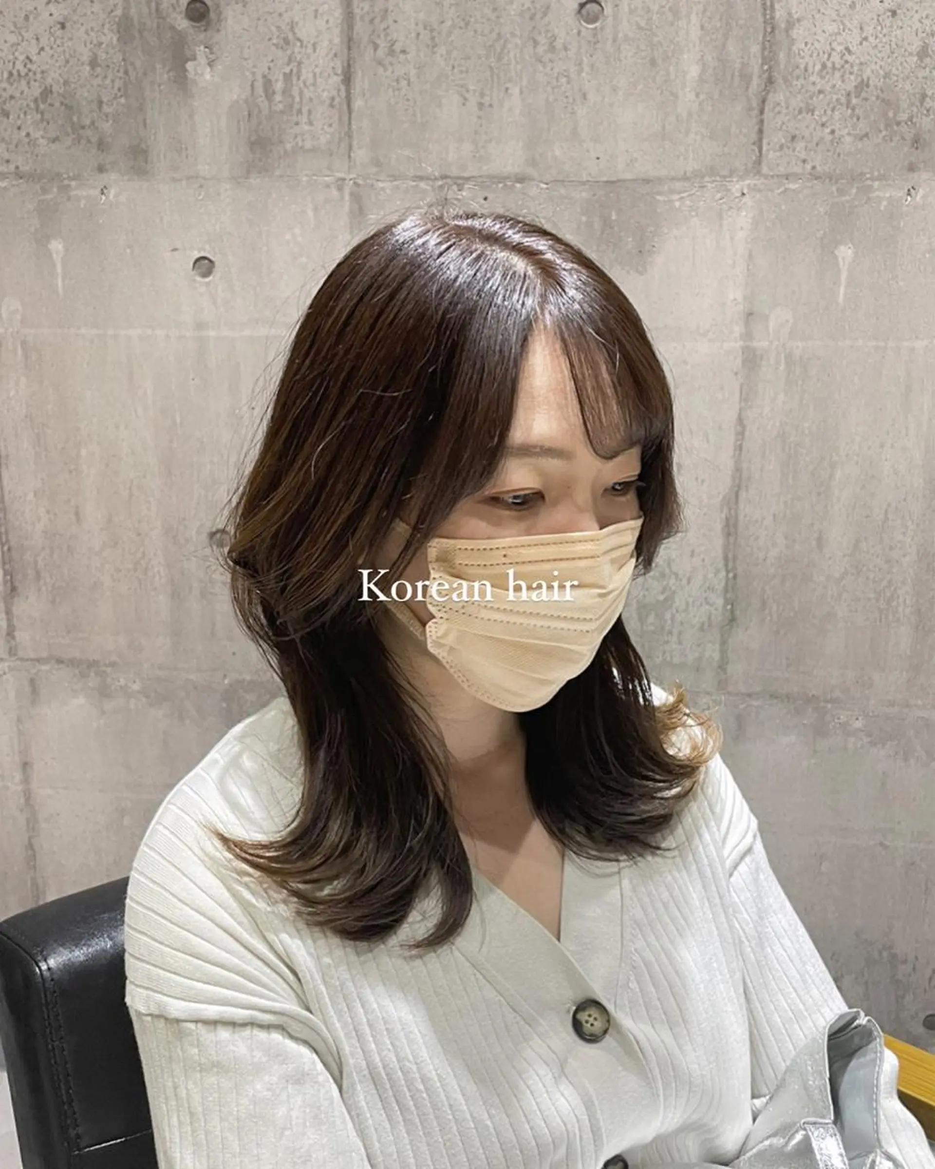 ミディアム 潤艶髪師 まむのヘアスタイル