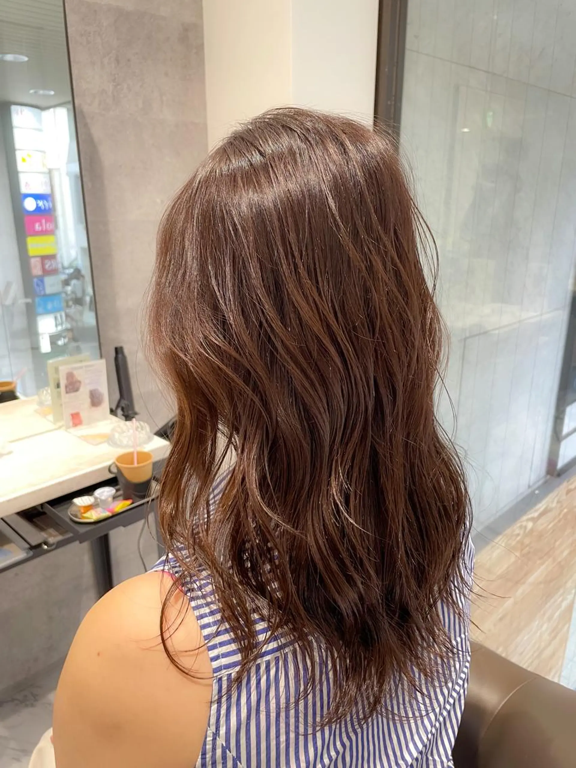 ミディアム 坂本 理輝のヘアスタイル