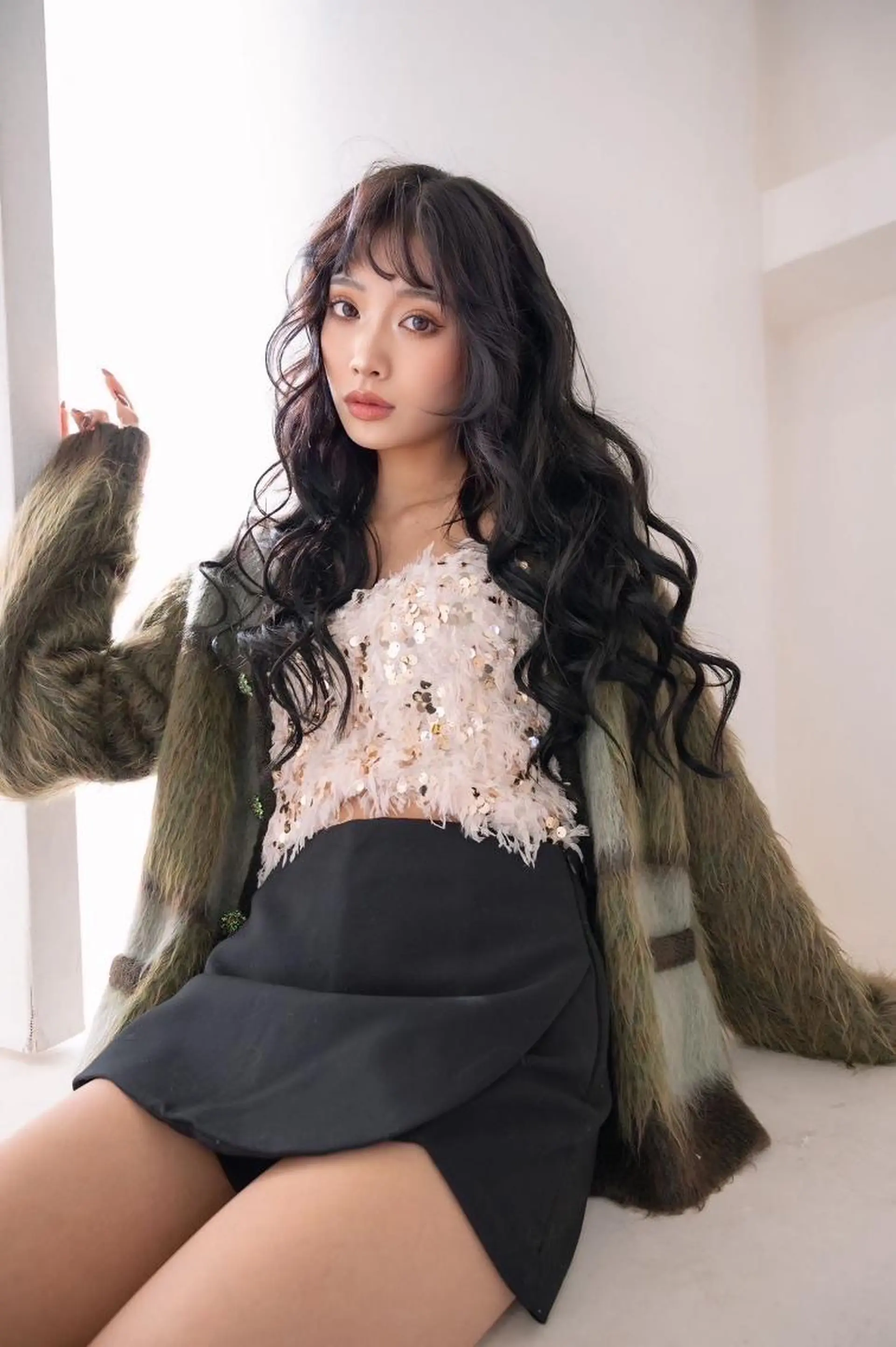 ロング カット パーマ トリートメント ANGELICA 難波店のヘアスタイル