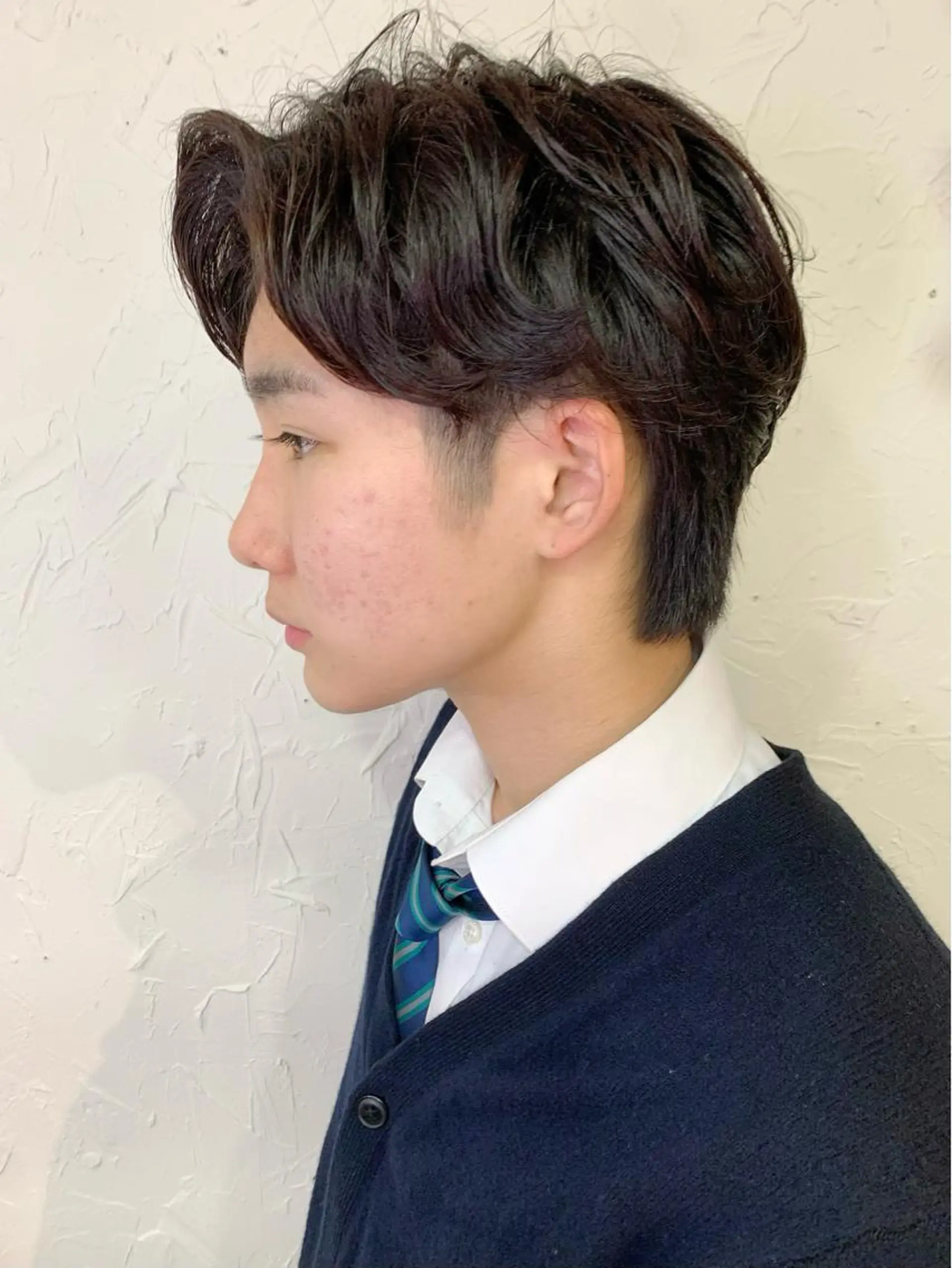 パーマ メンズ メンズ韓国風 メンズパーマ ニュアンスパーマ カット パーマ 深沢 秀のヘアスタイル